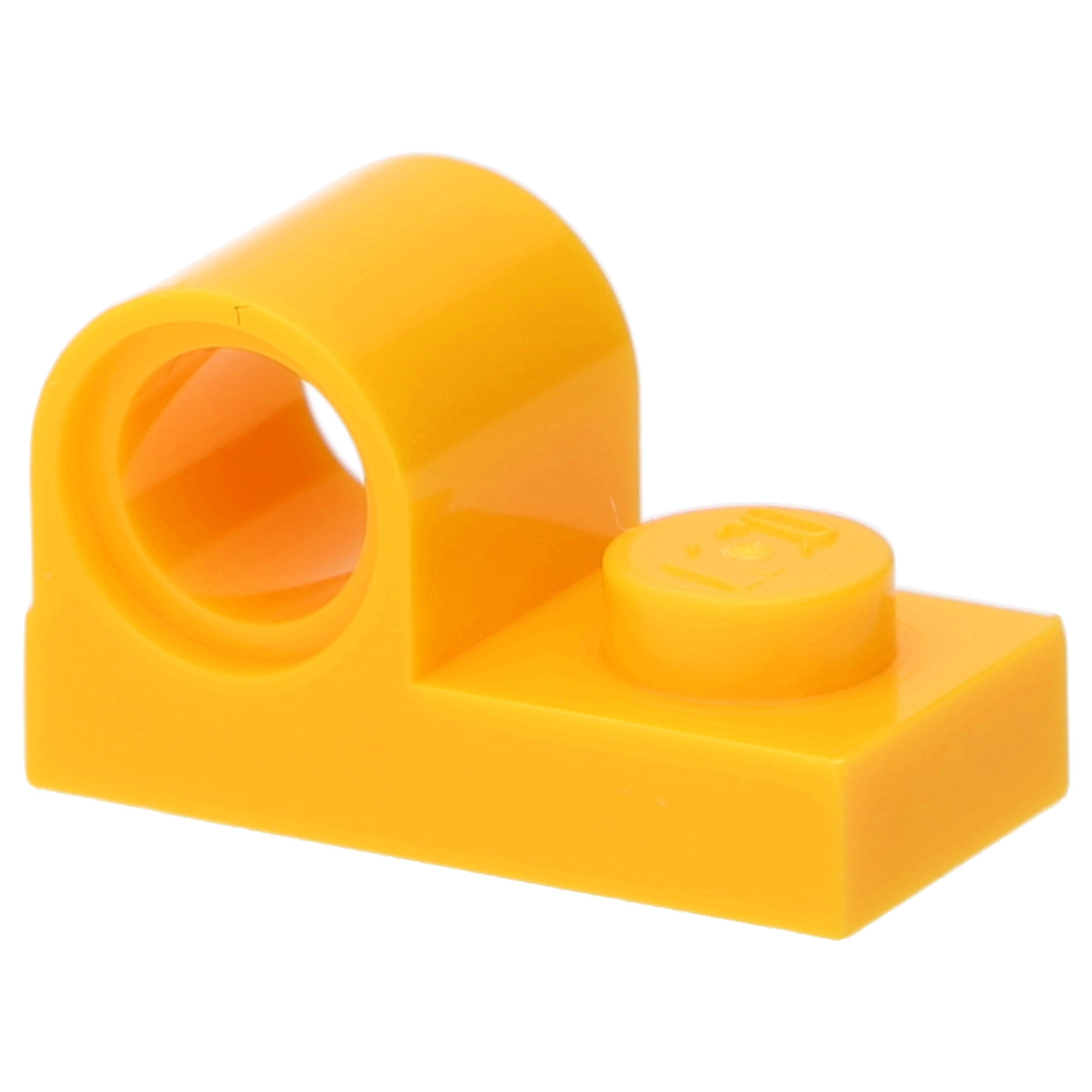 Lego plates (modified) - 1 x 2 with a pin opening above