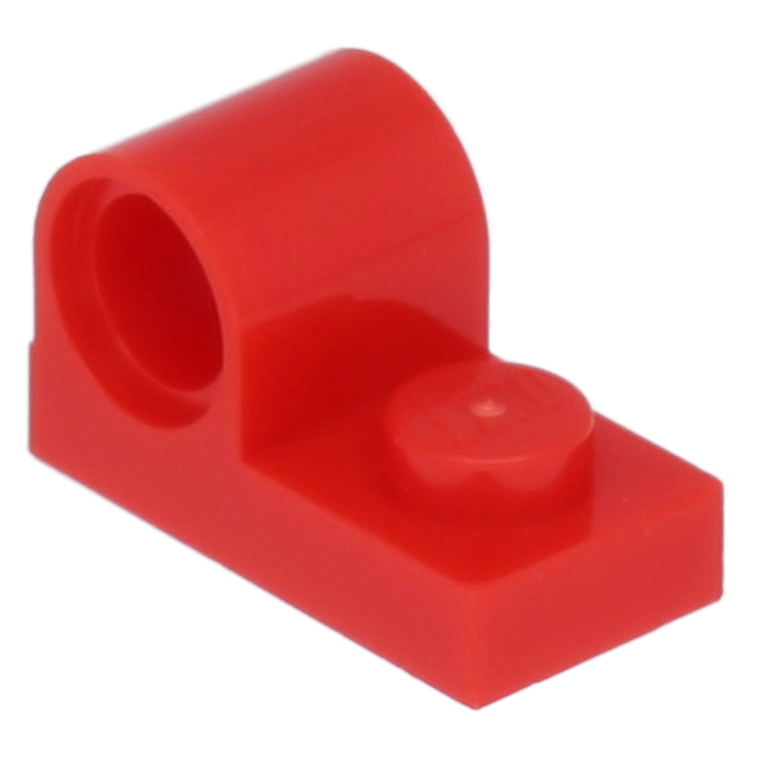 LEGO Plates (modified) - 1 x 2 with pin opening at top