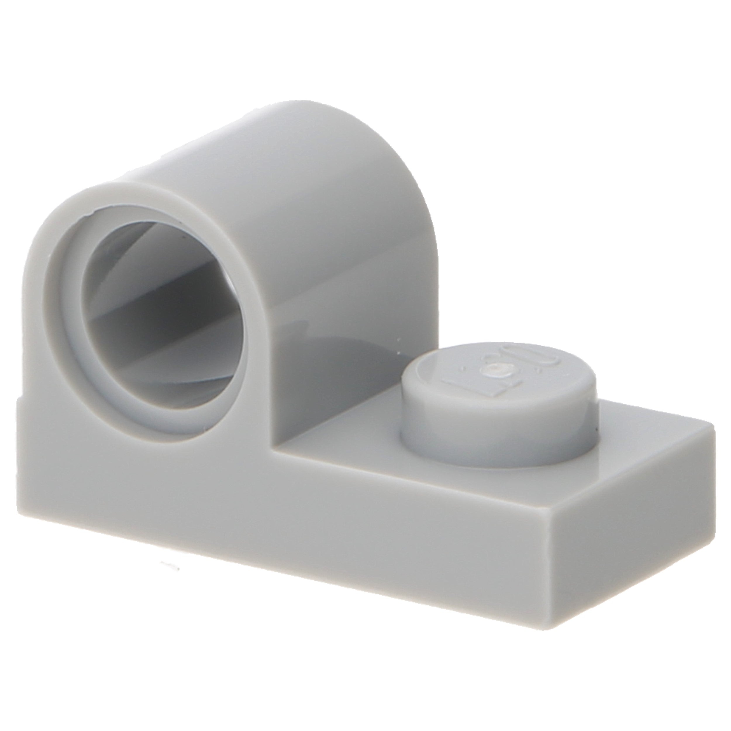 LEGO Plates (modified) - 1 x 2 with pin opening at top