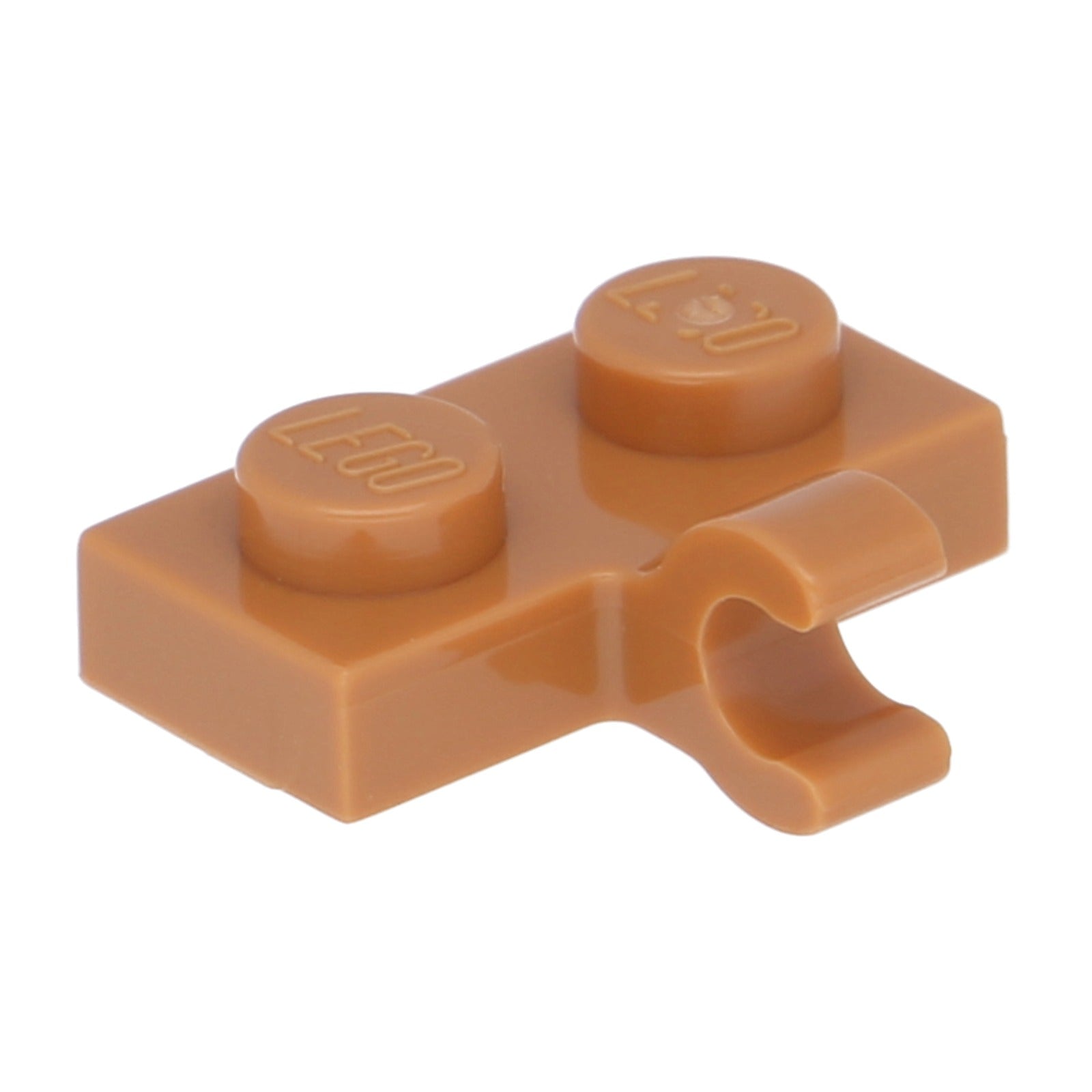 LEGO Platte modifiziert 1 x 2 mit Clip Horizontal auf Seite (11476)