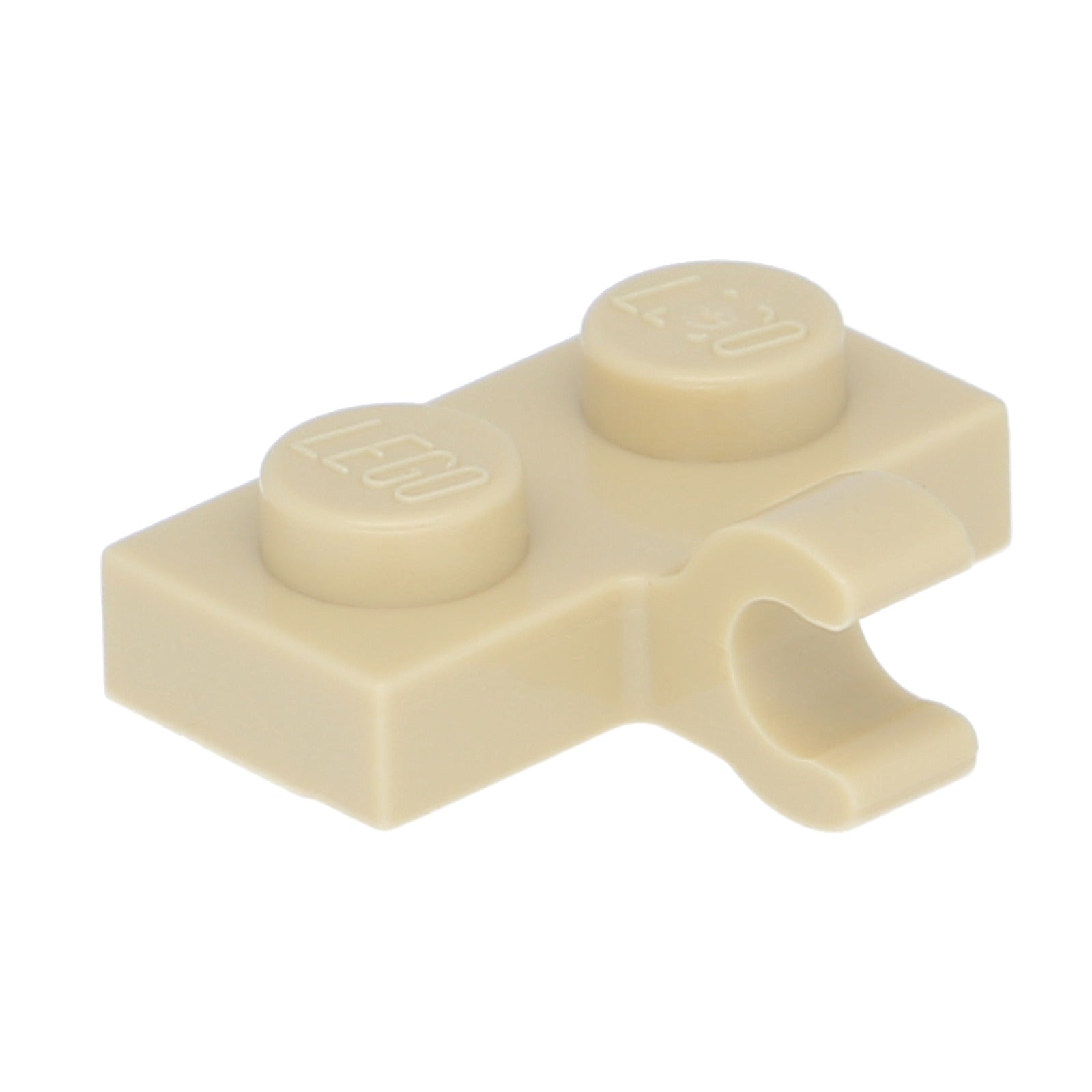 LEGO Platte modifiziert 1 x 2 mit Clip Horizontal auf Seite (11476)