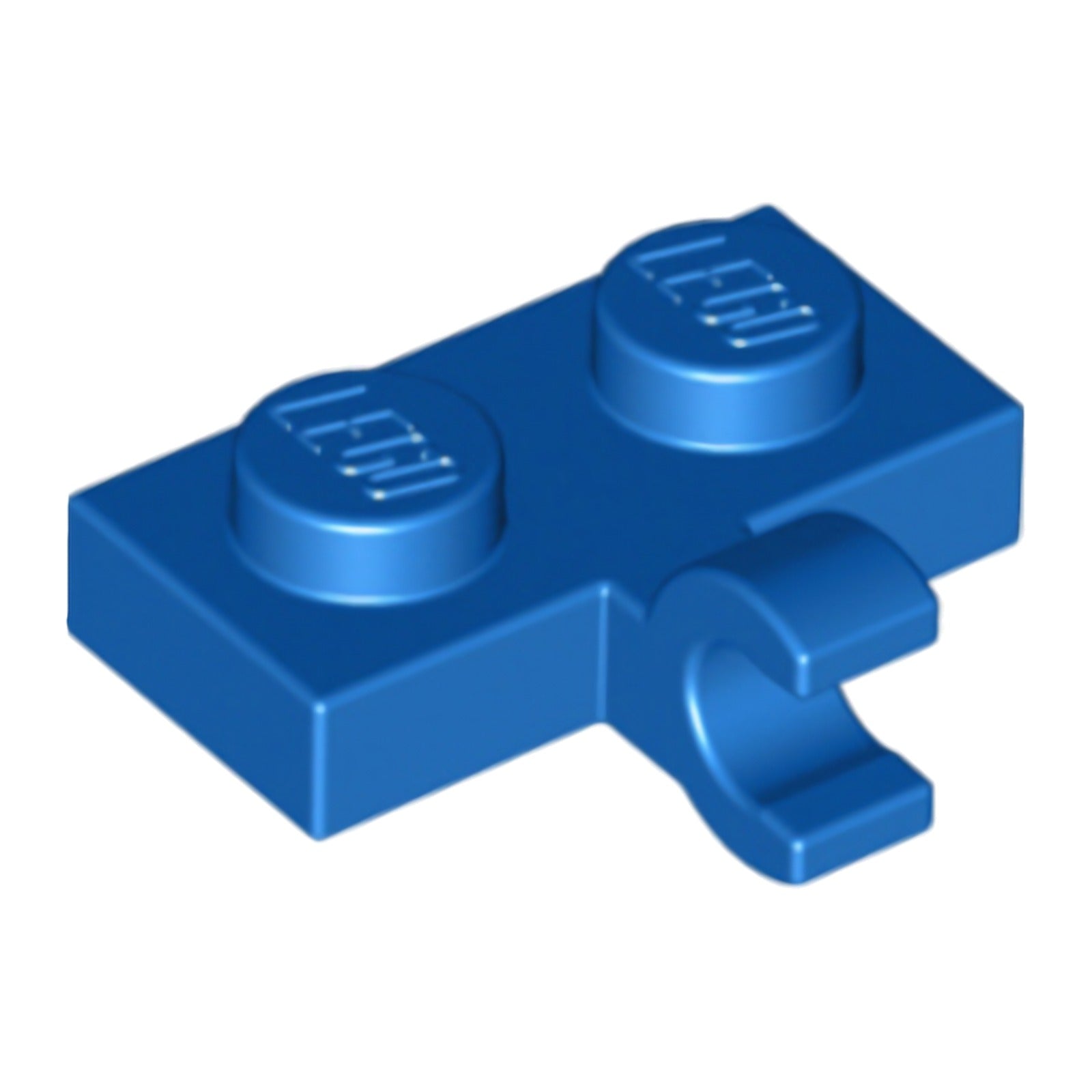 LEGO Platte modifiziert 1 x 2 mit Clip Horizontal auf Seite (11476)
