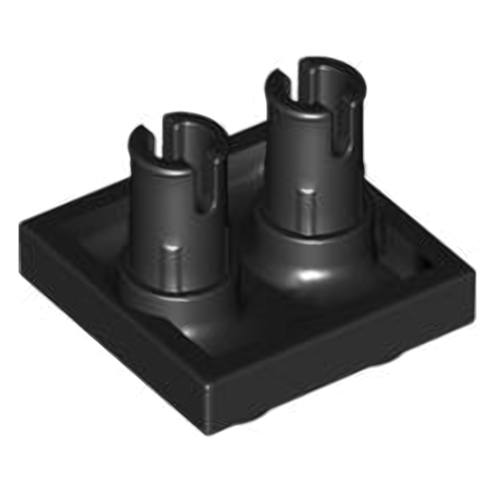 LEGO Plate modified 2 x 2 with pins on bottom (15092) - color selectable