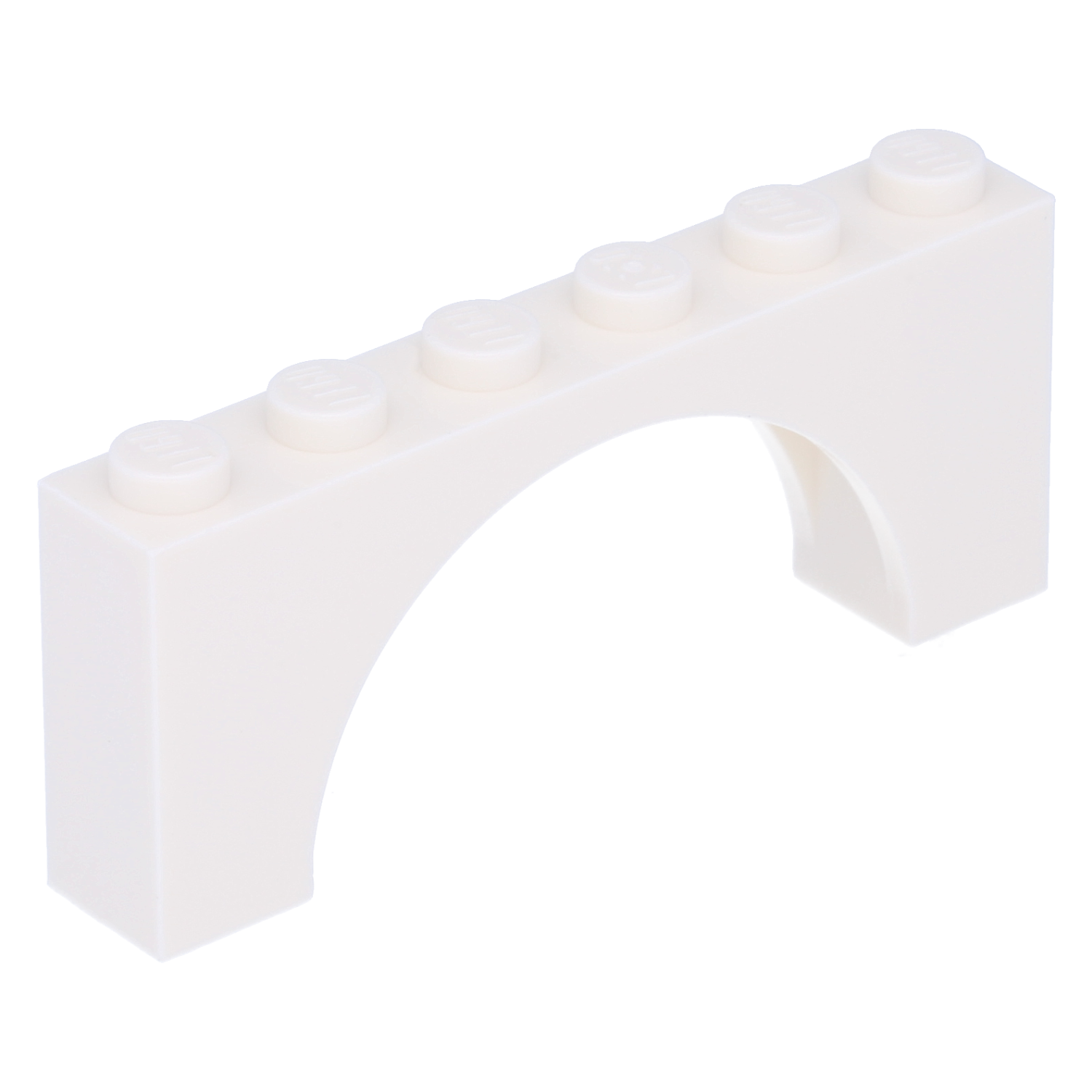 LEGO Arch Bricks - 1 x 6 x 2 (medium thickness at top)