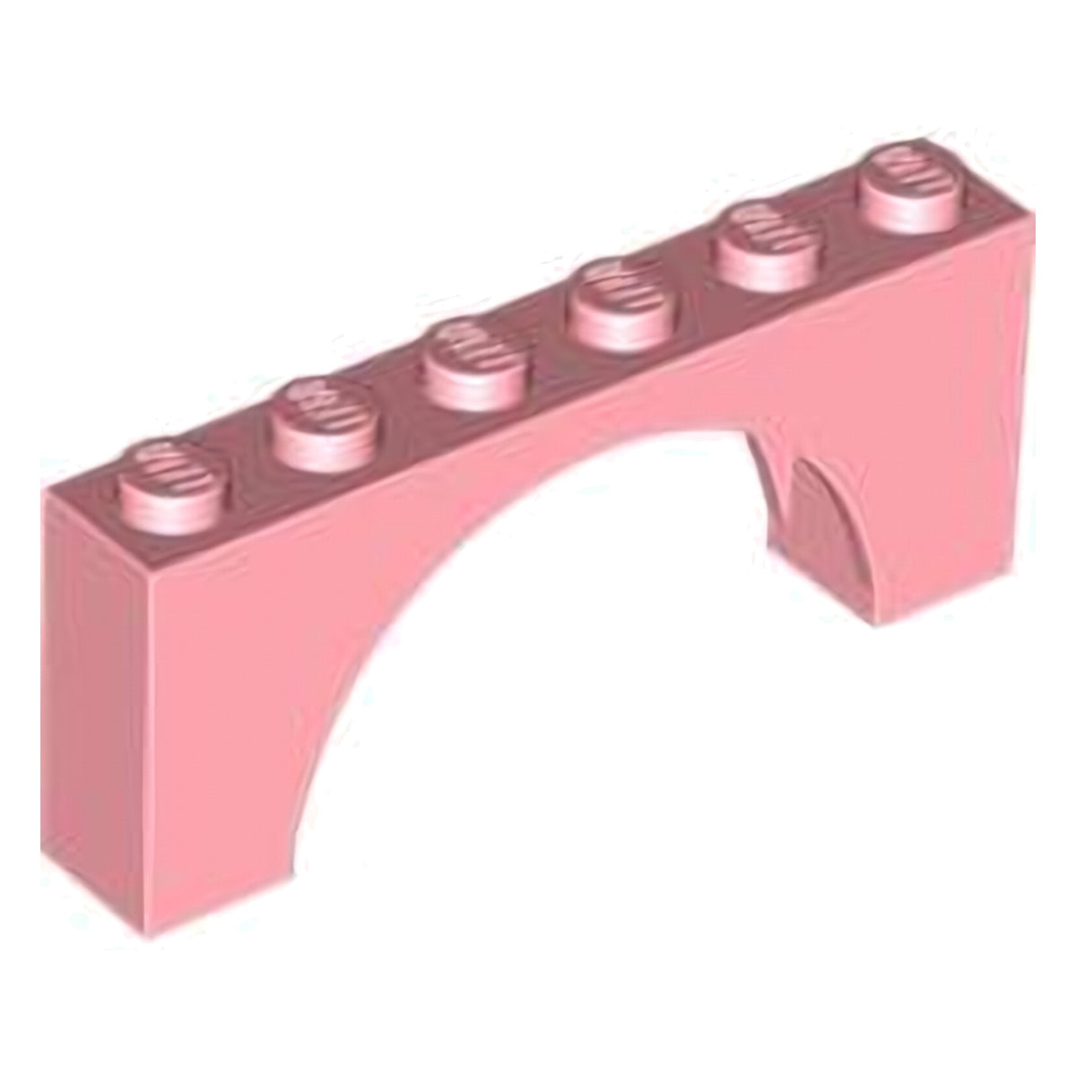 LEGO Arch Bricks - 1 x 6 x 2 (medium thickness at top)