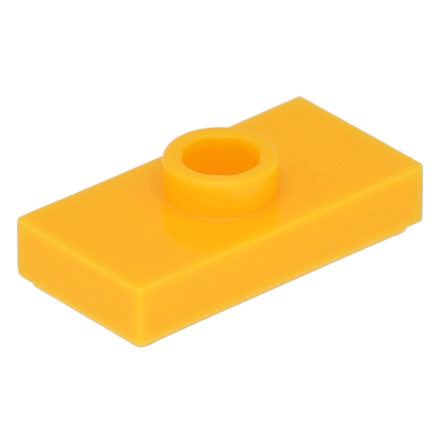 LEGO Plates (modified) - 1 x 2 with 1 stud and lower stud holder