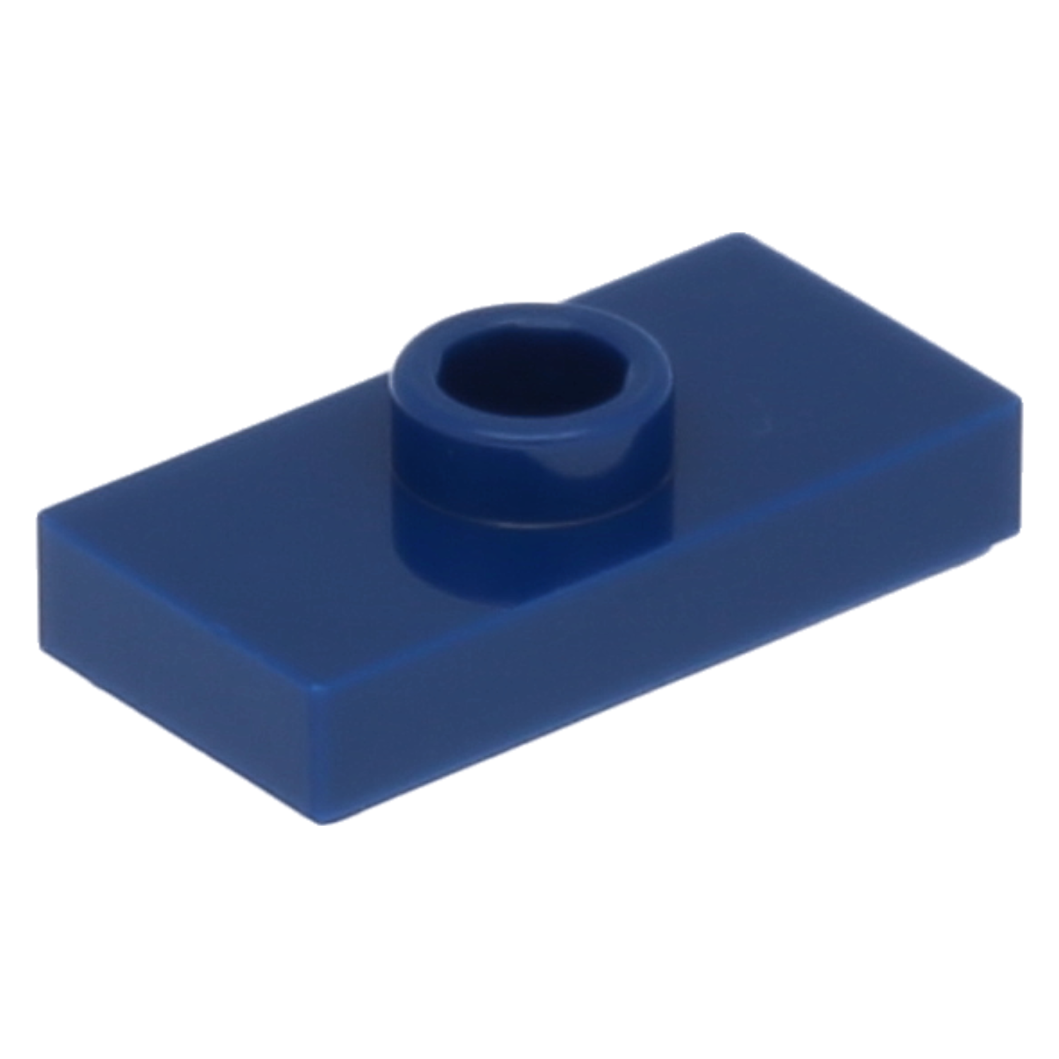 LEGO Plates (modified) - 1 x 2 with 1 stud and lower stud holder