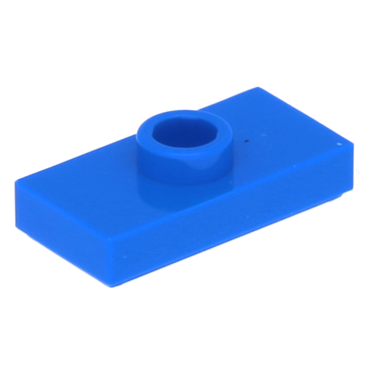 LEGO Plates (modified) - 1 x 2 with 1 stud and lower stud holder