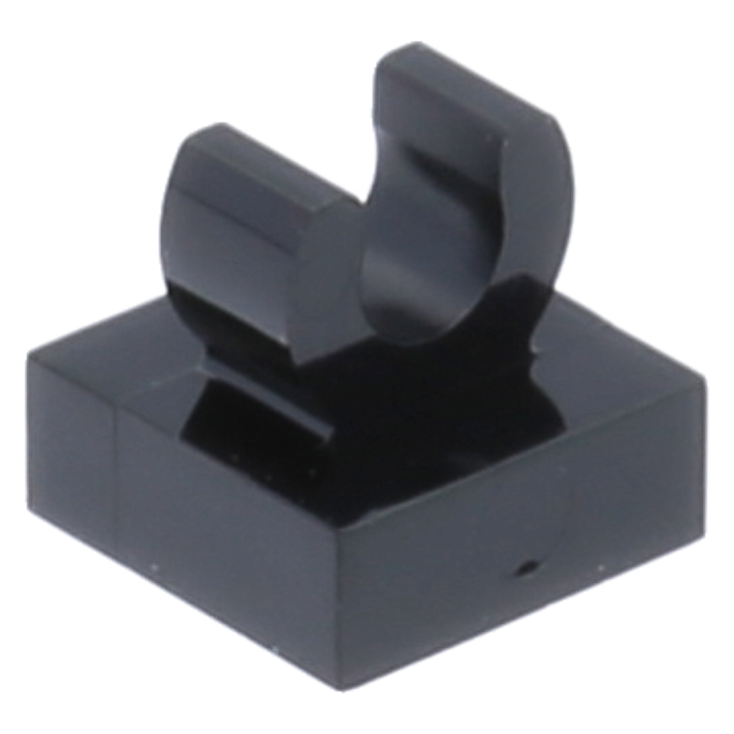 LEGO Tile (modified) - 1 x 1 with open O-clip