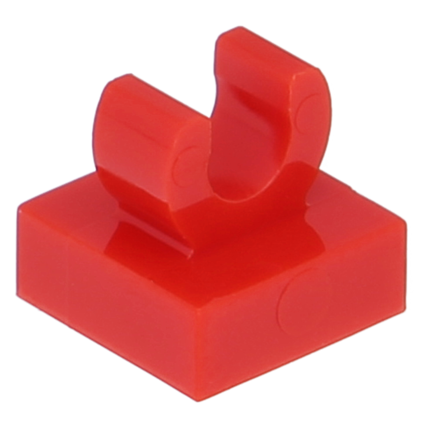 LEGO Tile (modified) - 1 x 1 with open O-clip