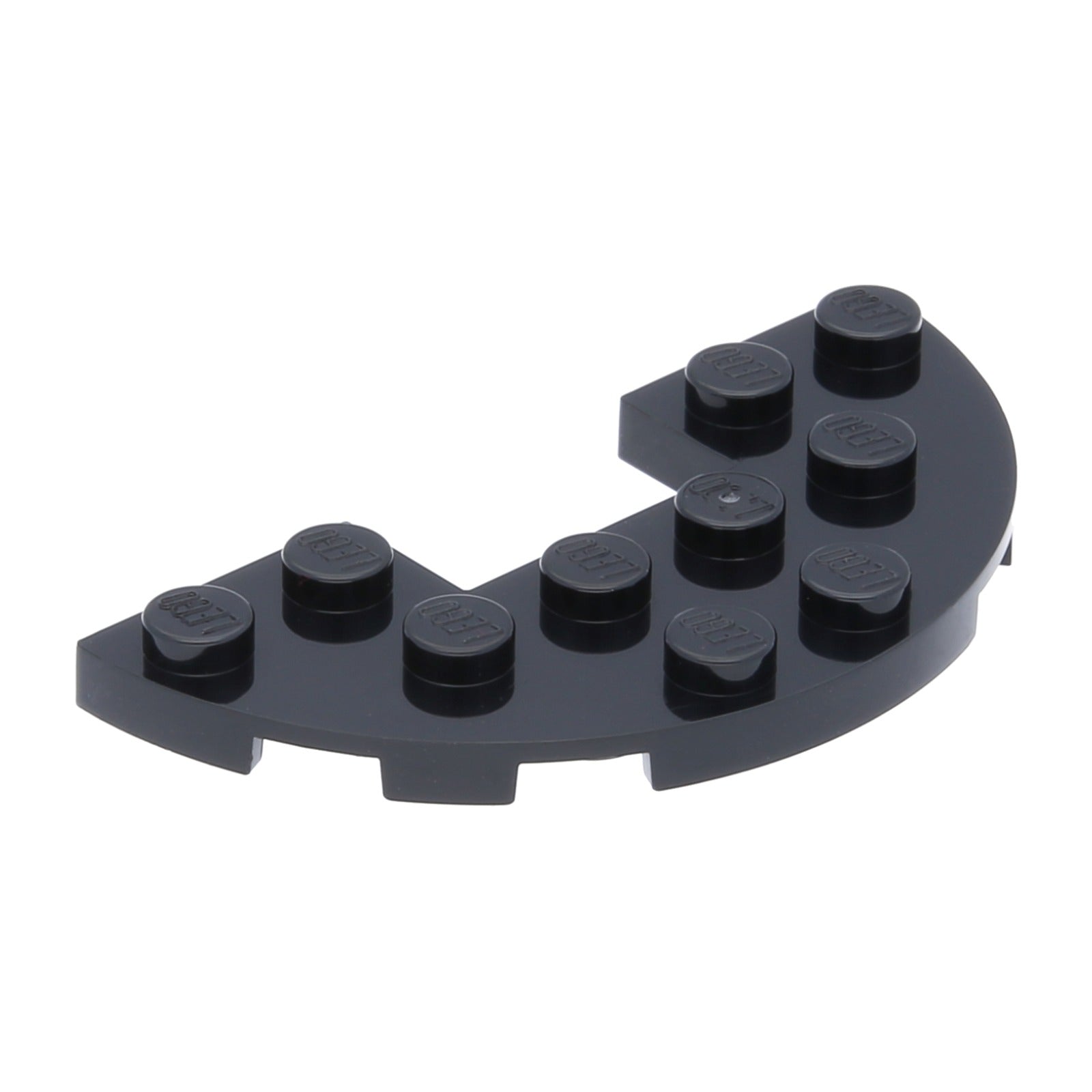 LEGO Rundplatte halb 3 x 6 mit 1 x 2 Ausschnitt (18646) – Farbe wählbar