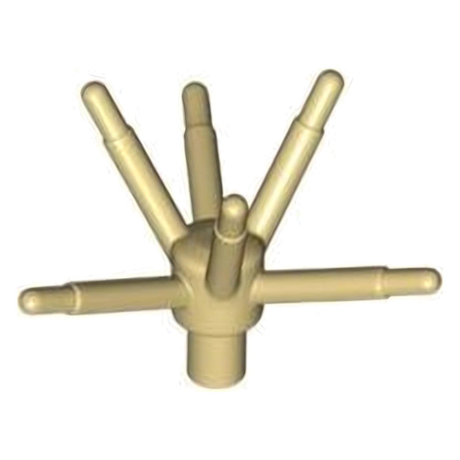 LEGO Pflanze Blume Stiel mit Stange und 6 Stiele (19119) – Farbe wählbar