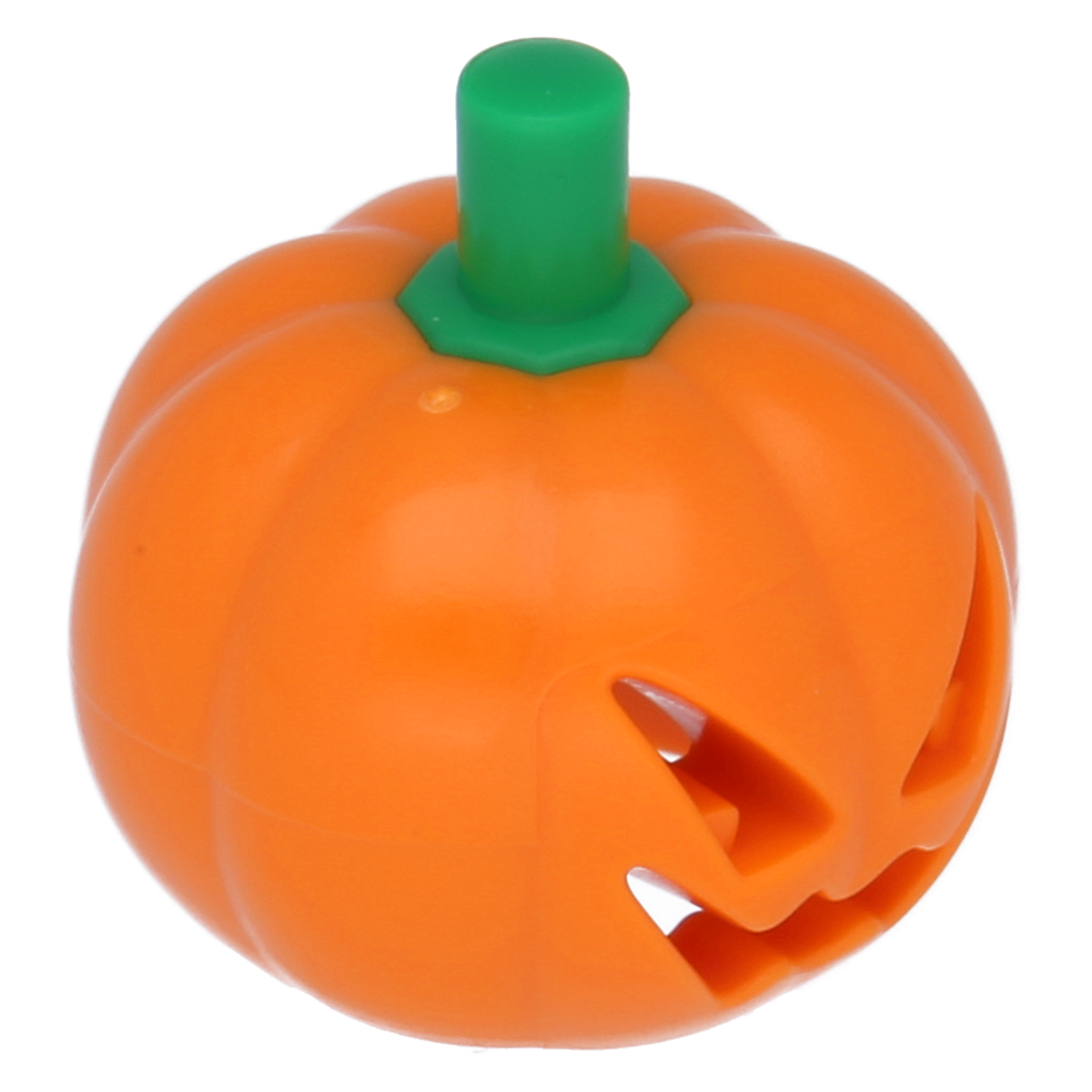 LEGO Minifigure Headwear (Other) - Pumpkin Lantern with Green Stem