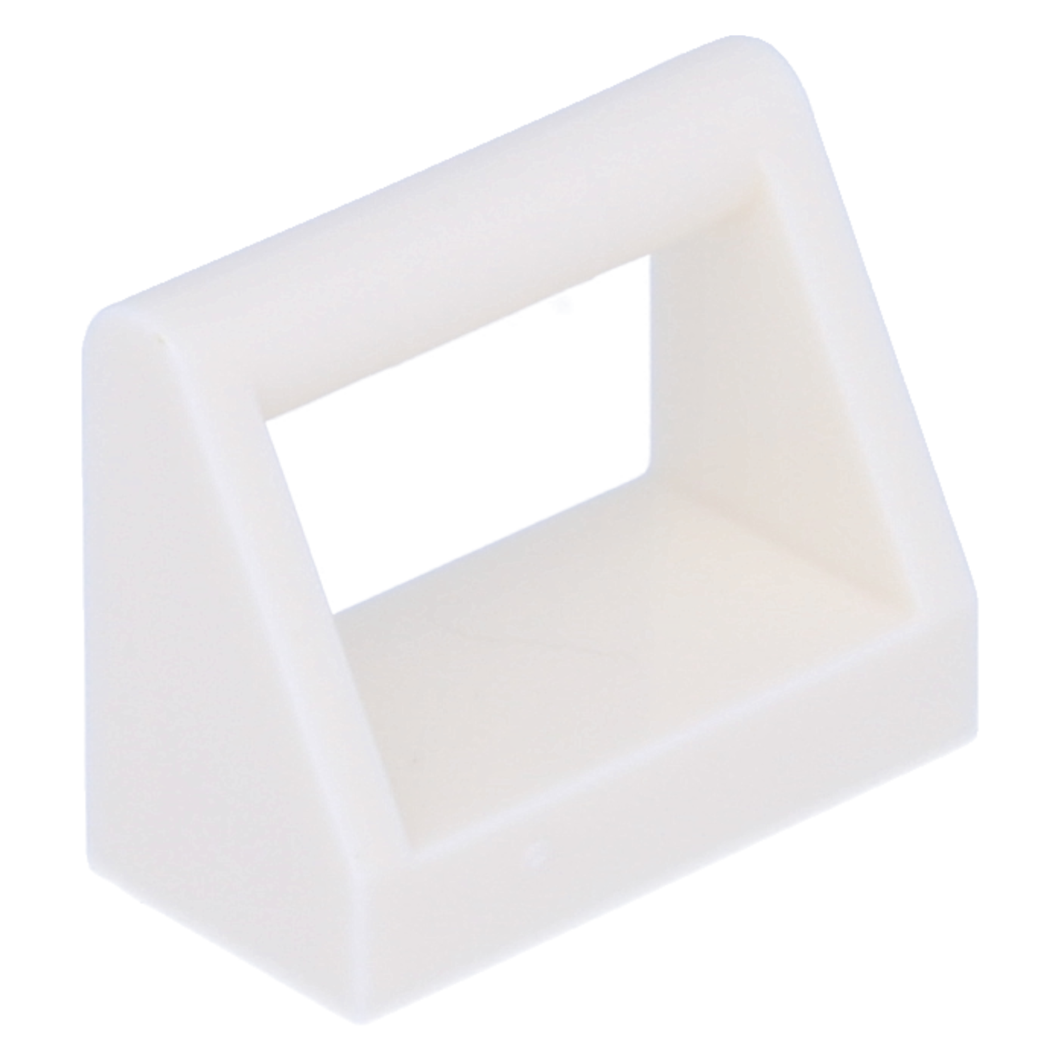 LEGO tiles (modified) - 1 x 2 with handle (iron)