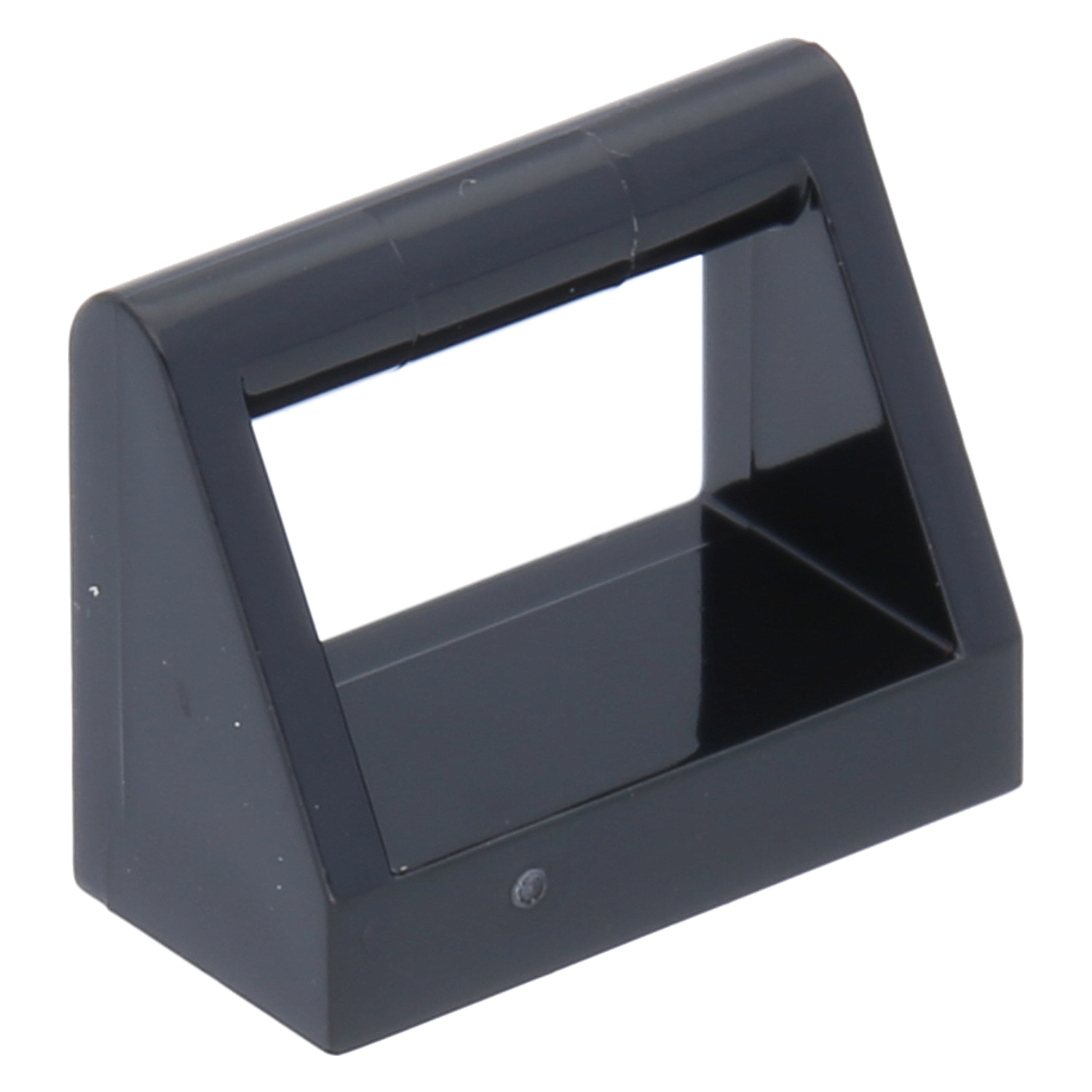 LEGO tiles (modified) - 1 x 2 with handle (iron)