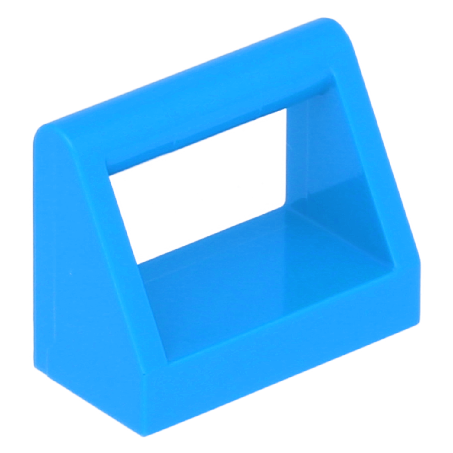LEGO tiles (modified) - 1 x 2 with handle (iron)