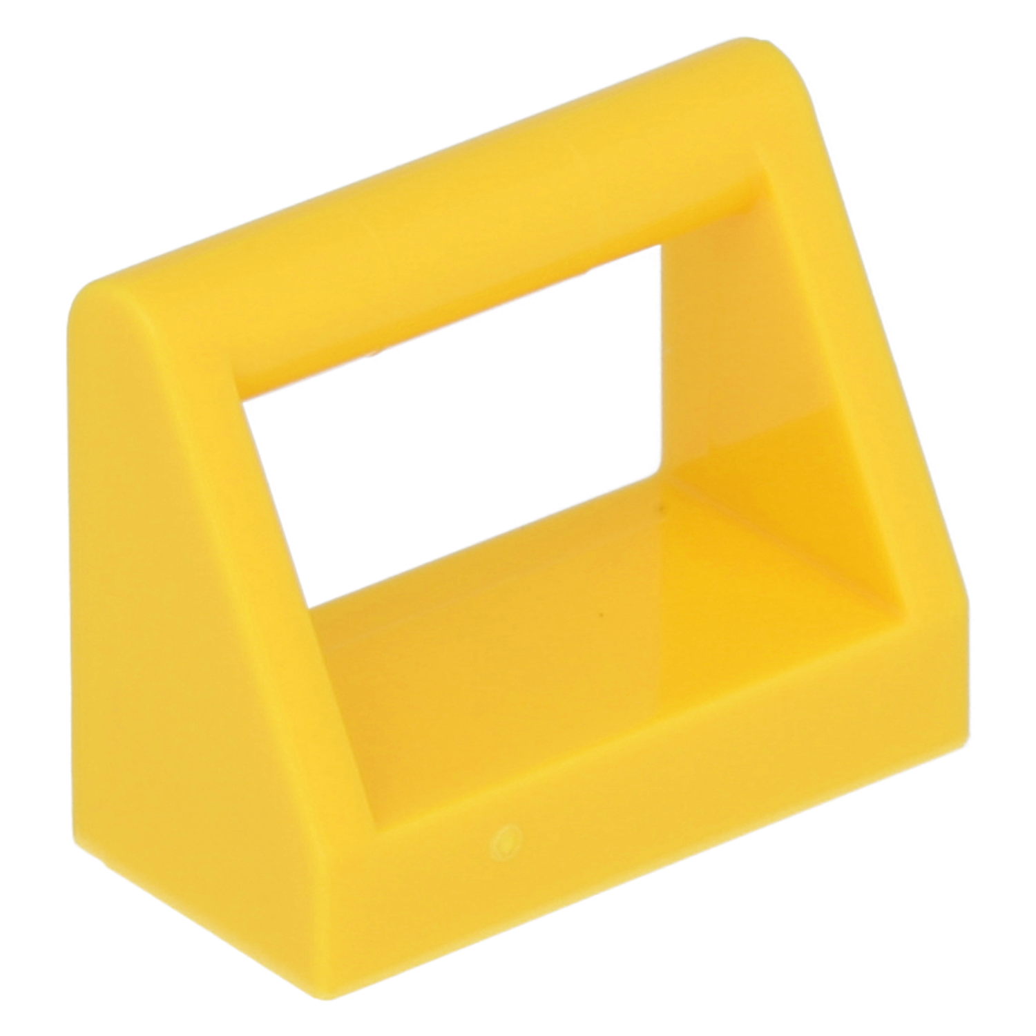 LEGO tiles (modified) - 1 x 2 with handle (iron)