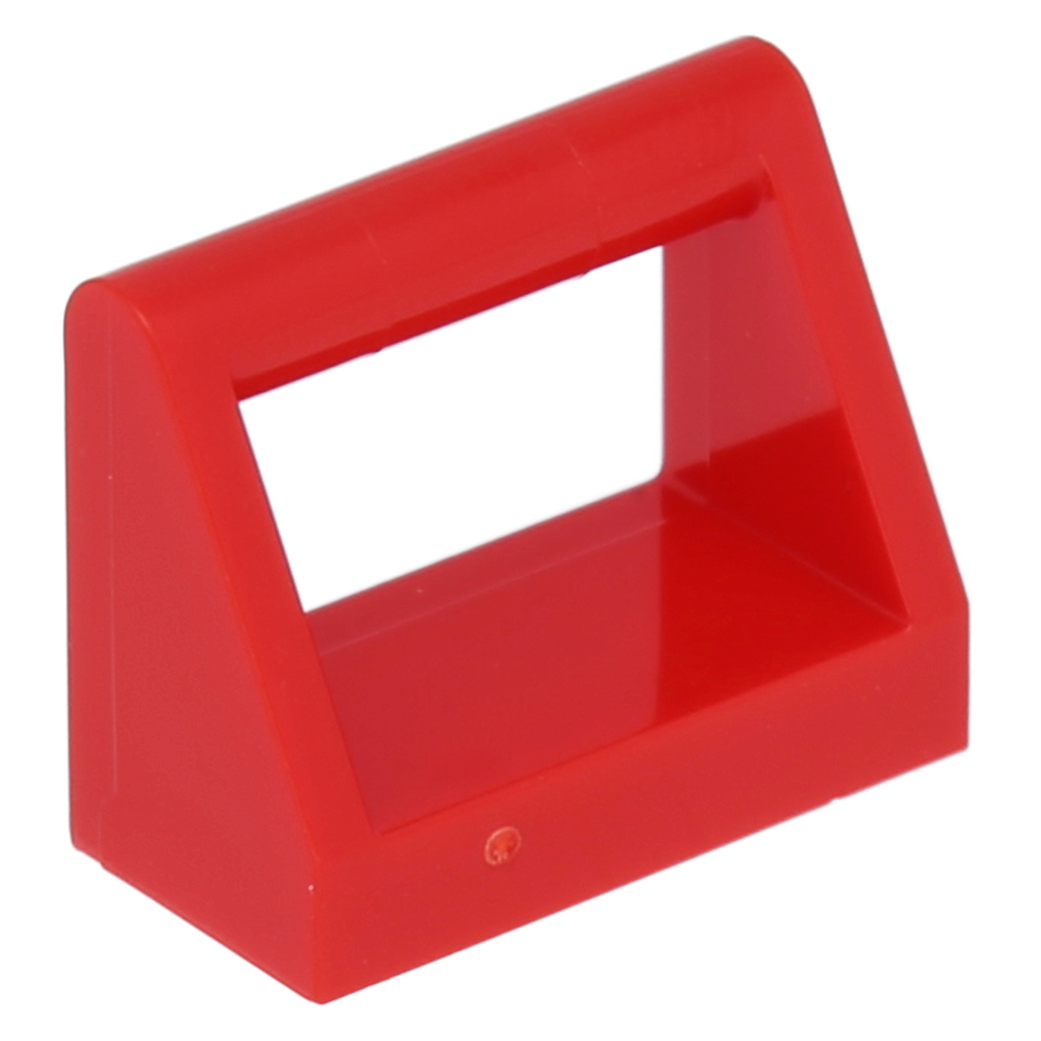 LEGO tiles (modified) - 1 x 2 with handle (iron)