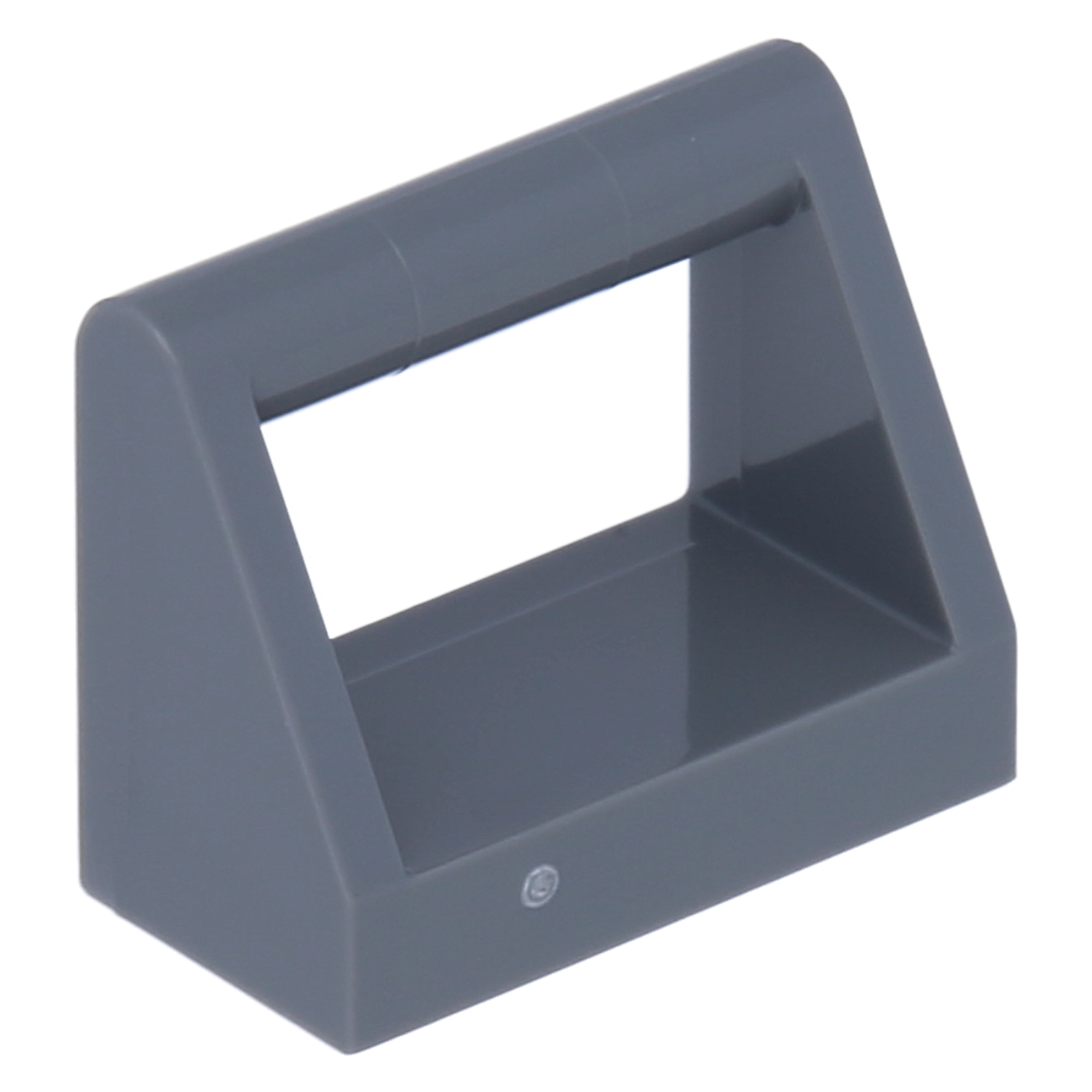 LEGO tiles (modified) - 1 x 2 with handle (iron)