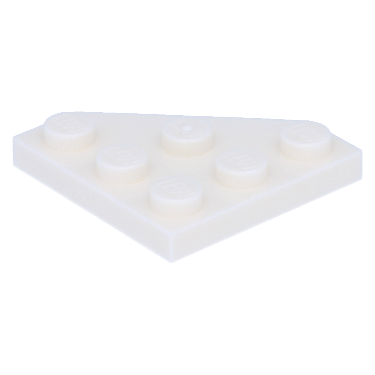 LEGO Plates (modified) - wedge plate 3 x 3 (cut corner)