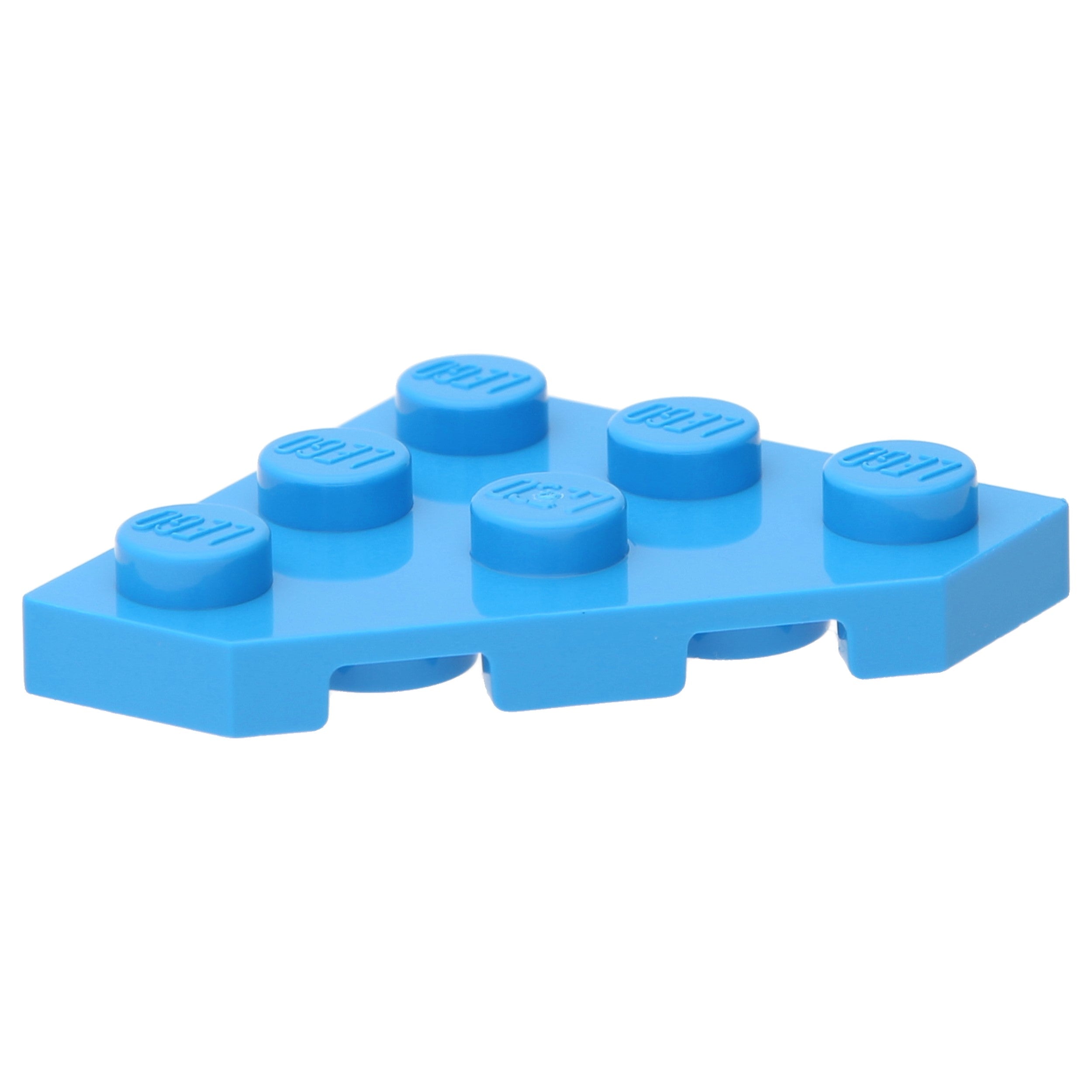LEGO Plates (modified) - wedge plate 3 x 3 (cut corner)