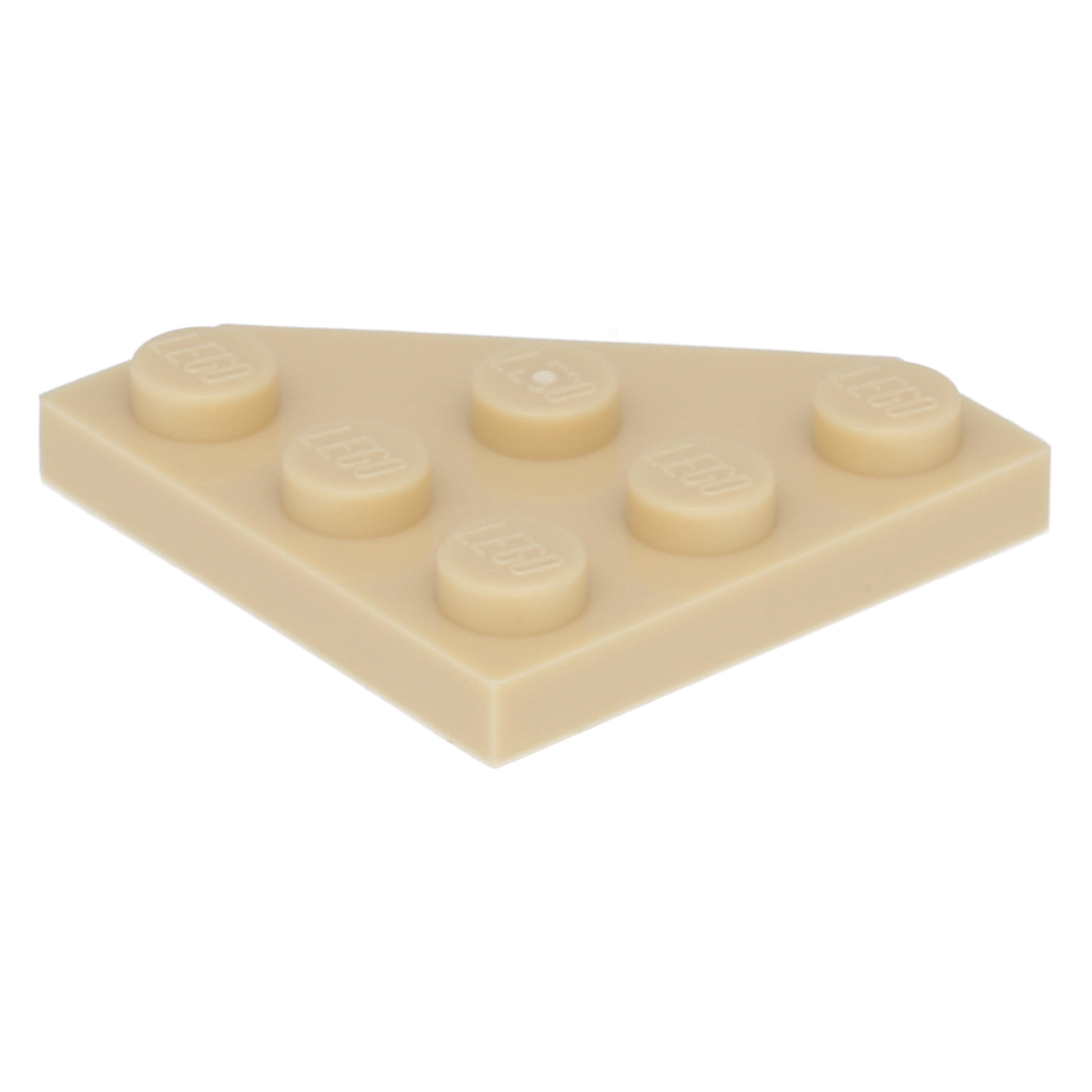 LEGO Plates (modified) - wedge plate 3 x 3 (cut corner)