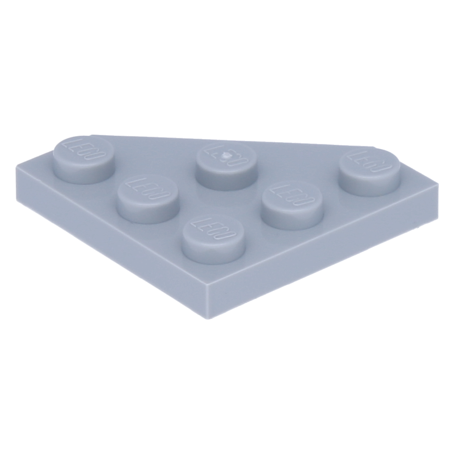 LEGO Plates (modified) - wedge plate 3 x 3 (cut corner)