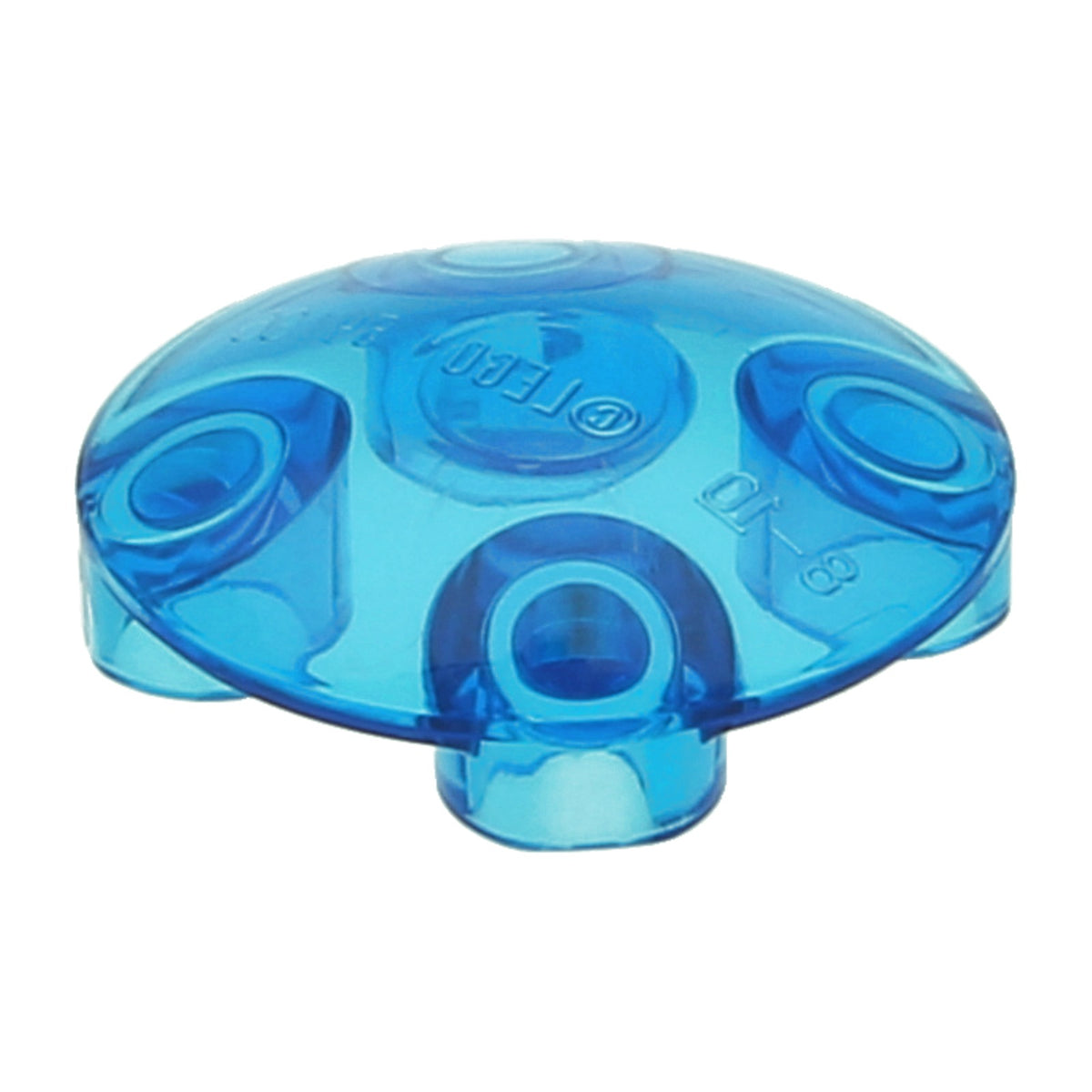 LEGO Platten (modifiziert) - 2 x 2 mit runder Unterseite (rund)