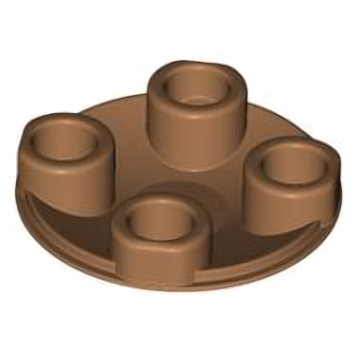 LEGO Platten (modifiziert) - 2 x 2 mit runder Unterseite (rund)