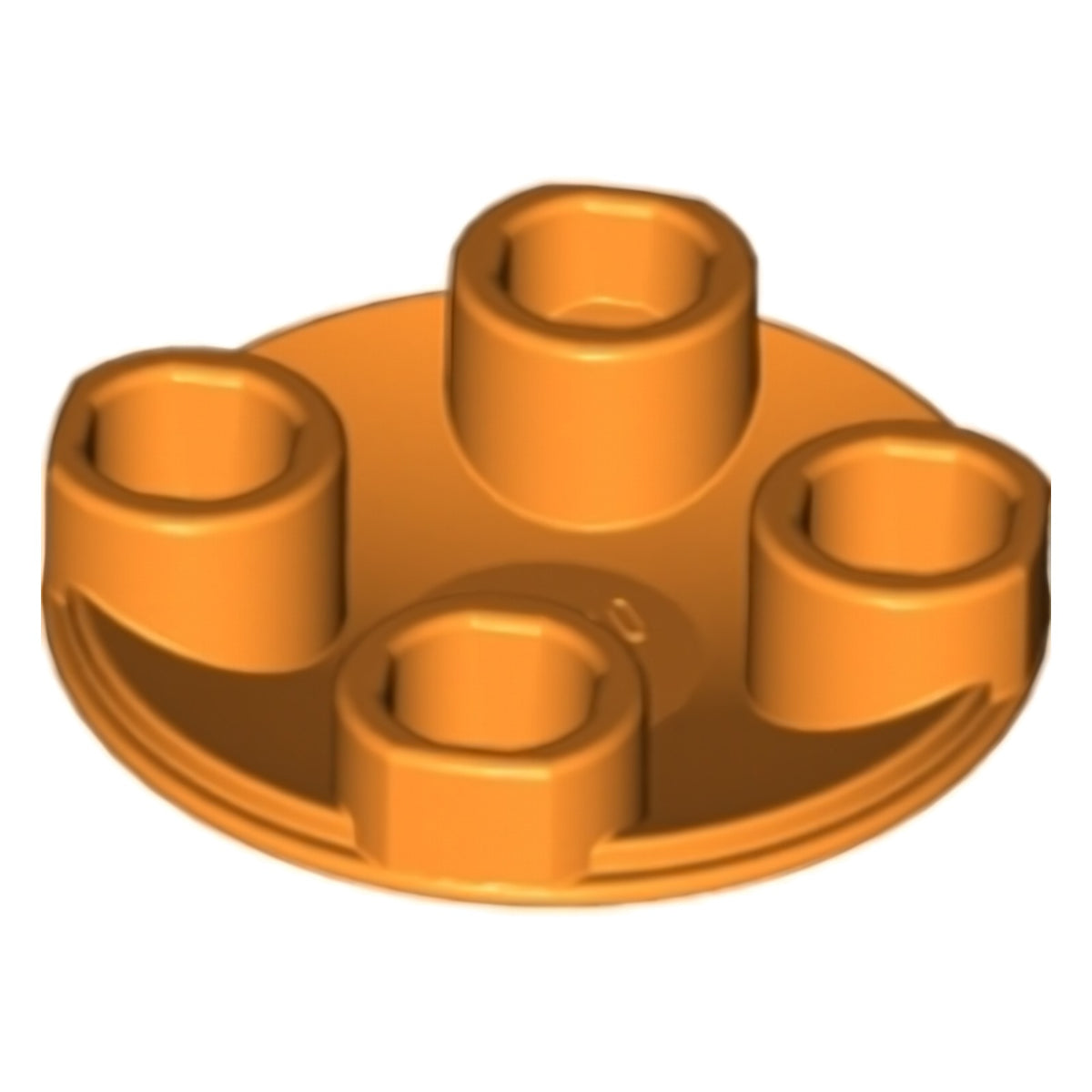 LEGO Platten (modifiziert) - 2 x 2 mit runder Unterseite (rund)