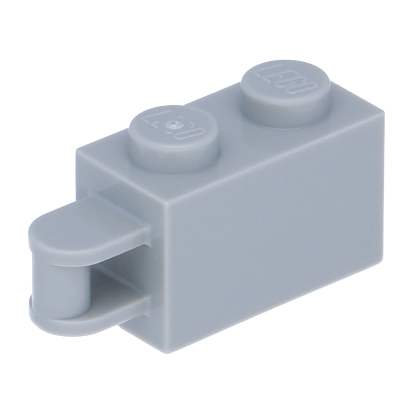 LEGO Stein modifiziert 1 x 2 mit Griff auf Ende (26597) – Farbe wählbar