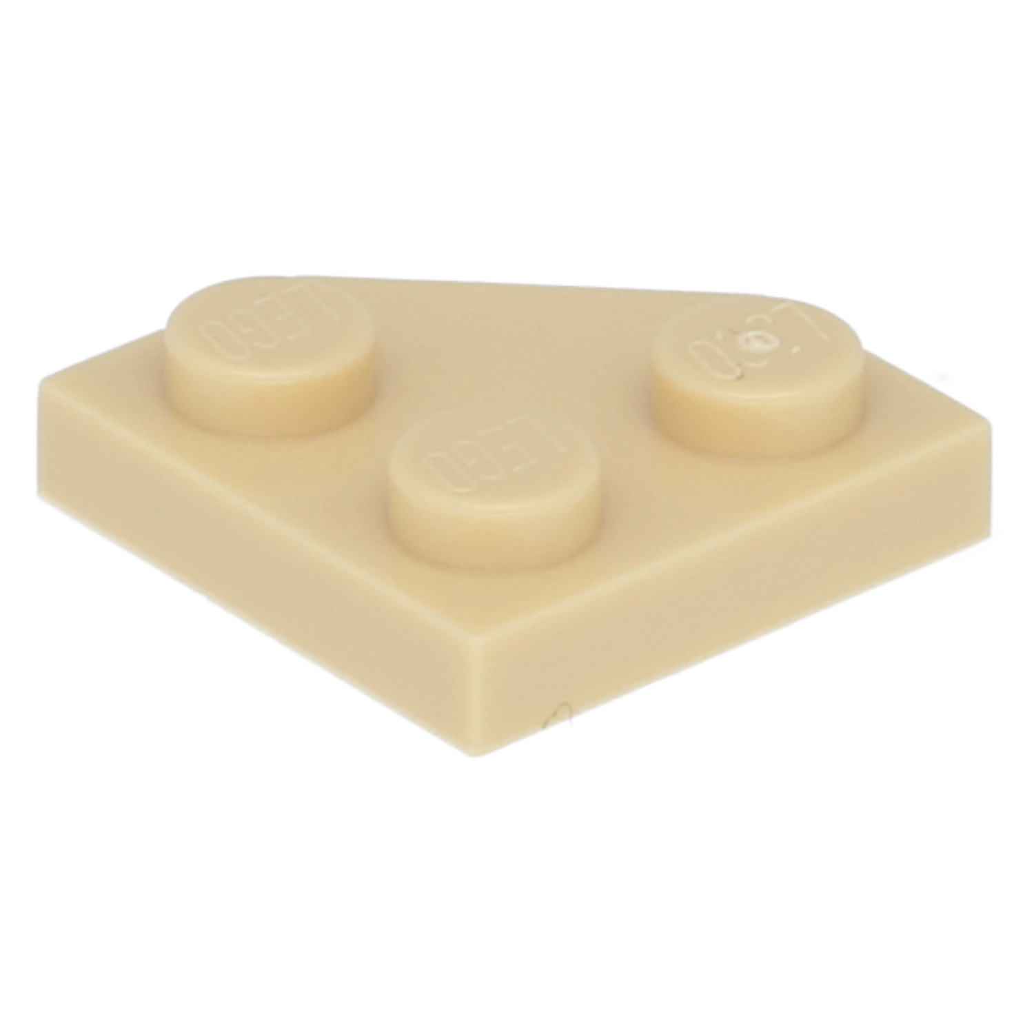 LEGO Plates (modified) - wedge plate 2 x 2 (cut corner)