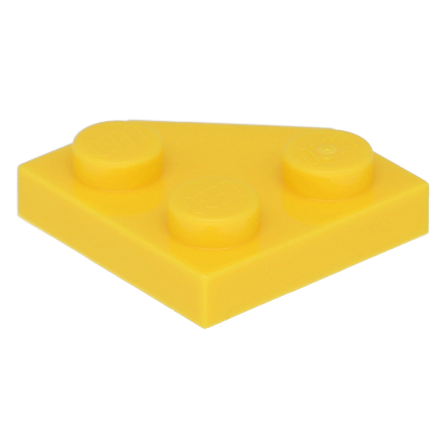 LEGO Plates (modified) - wedge plate 2 x 2 (cut corner)