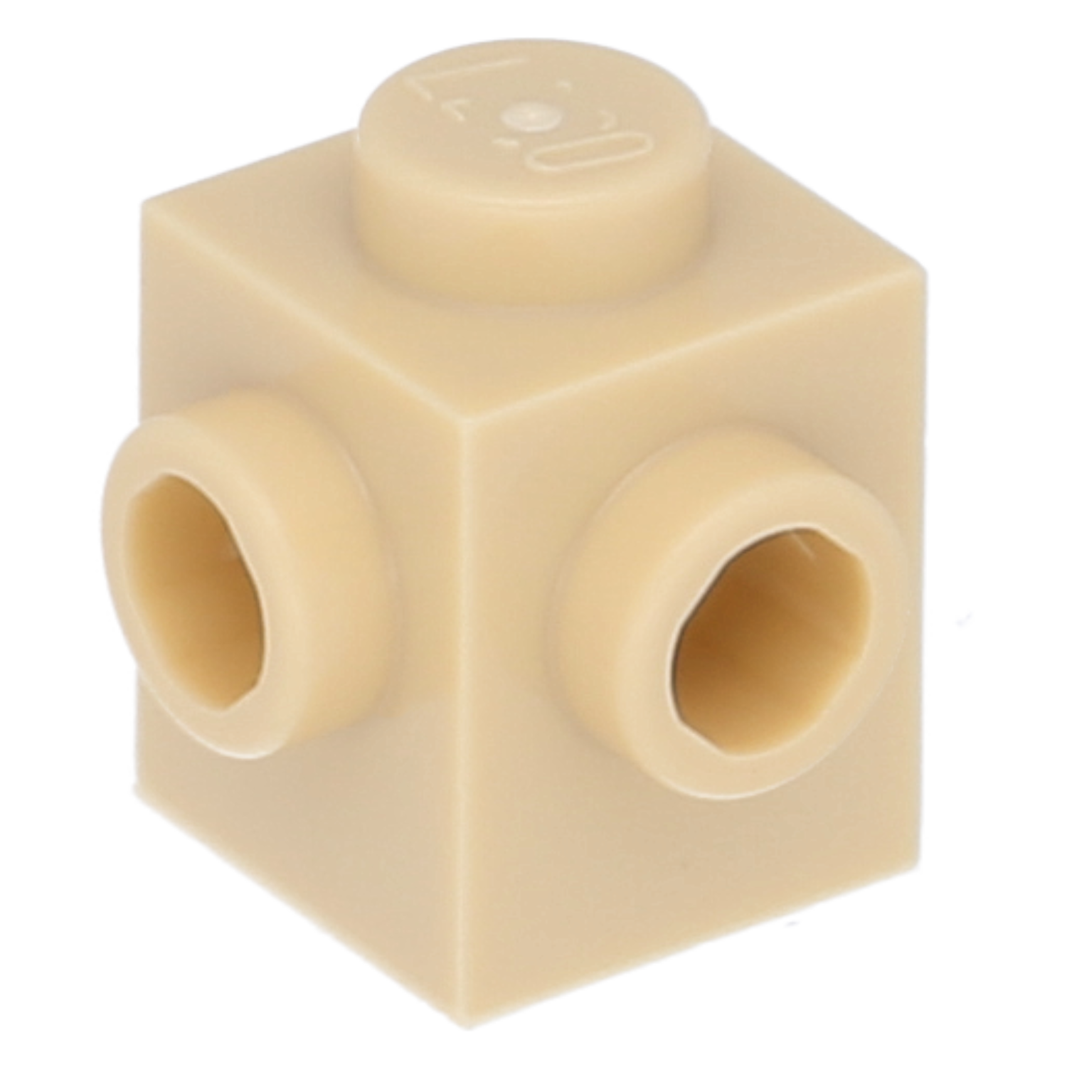 LEGO Bricks (modified) - 1 x 1 with 2 adjacent studs