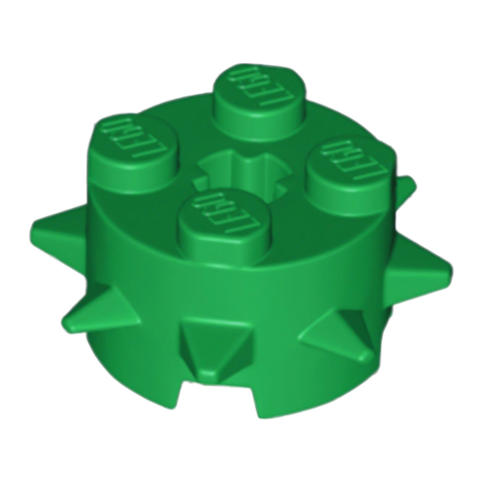 LEGO Rundstein 2 x 2 mit Stacheln und Achsloch (27266) – Farbe wählbar