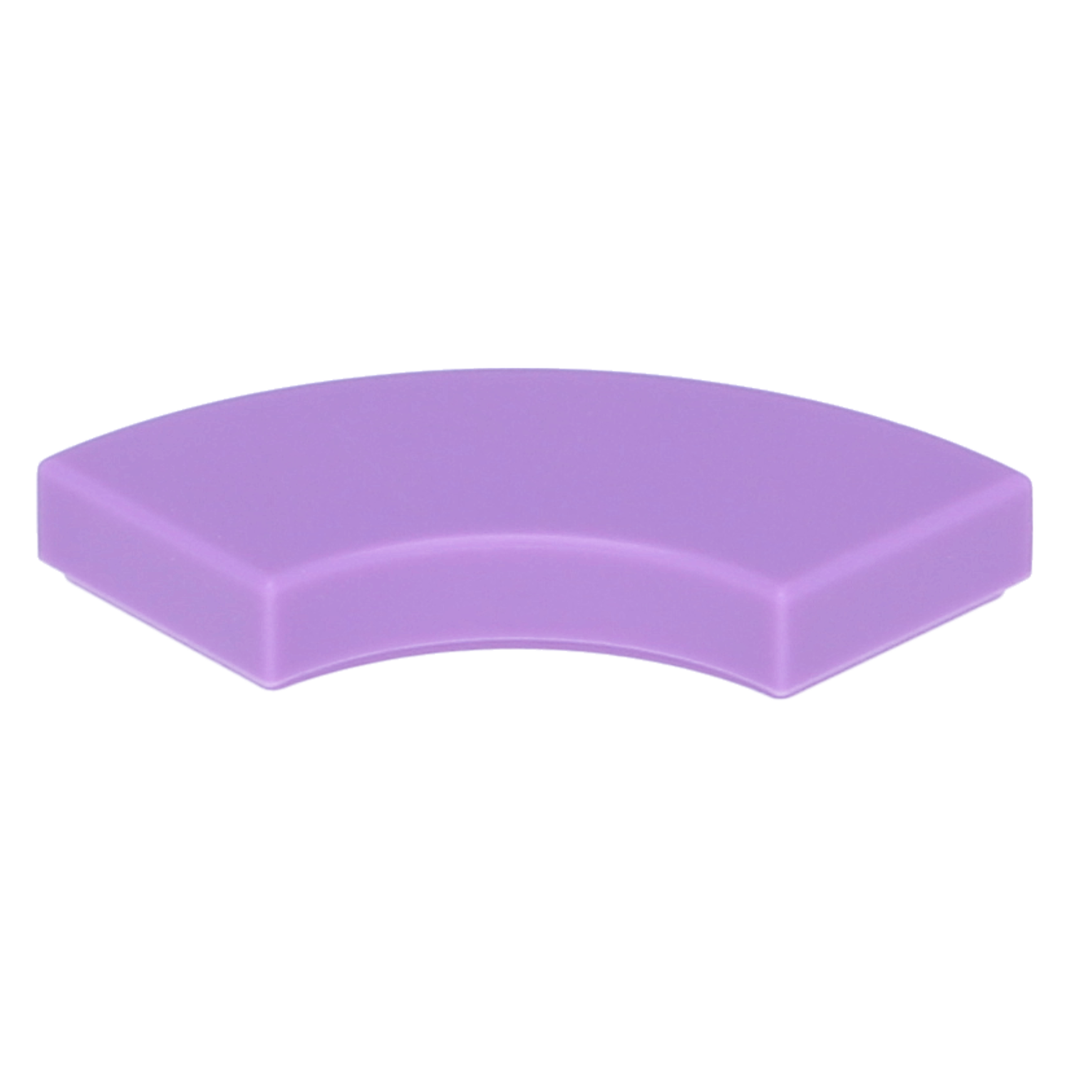 LEGO Tiles (modified) - corner tile 2 x 2 (round, macaroni)