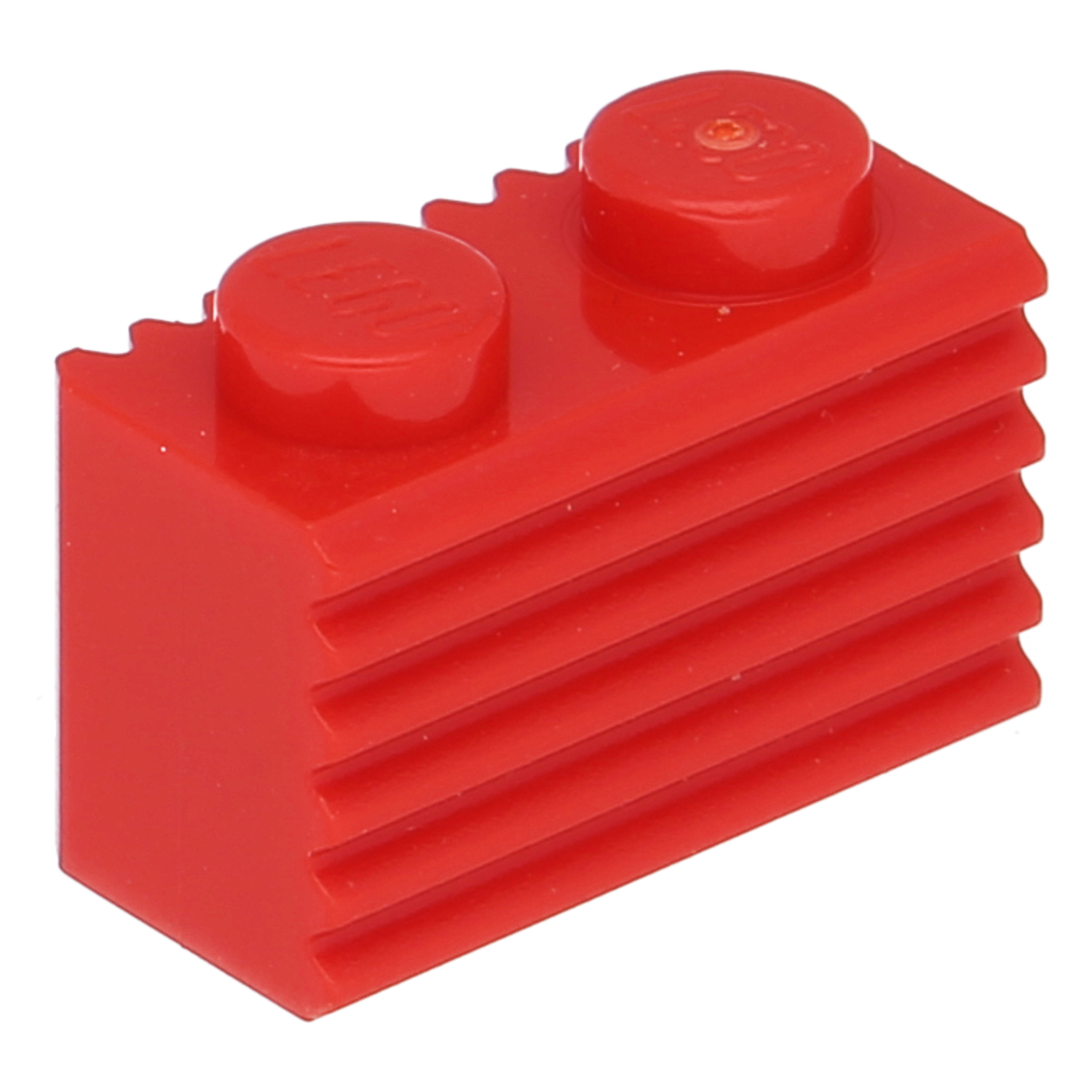LEGO Bricks (modified) - 1 x 2 with grid (grooved profile)