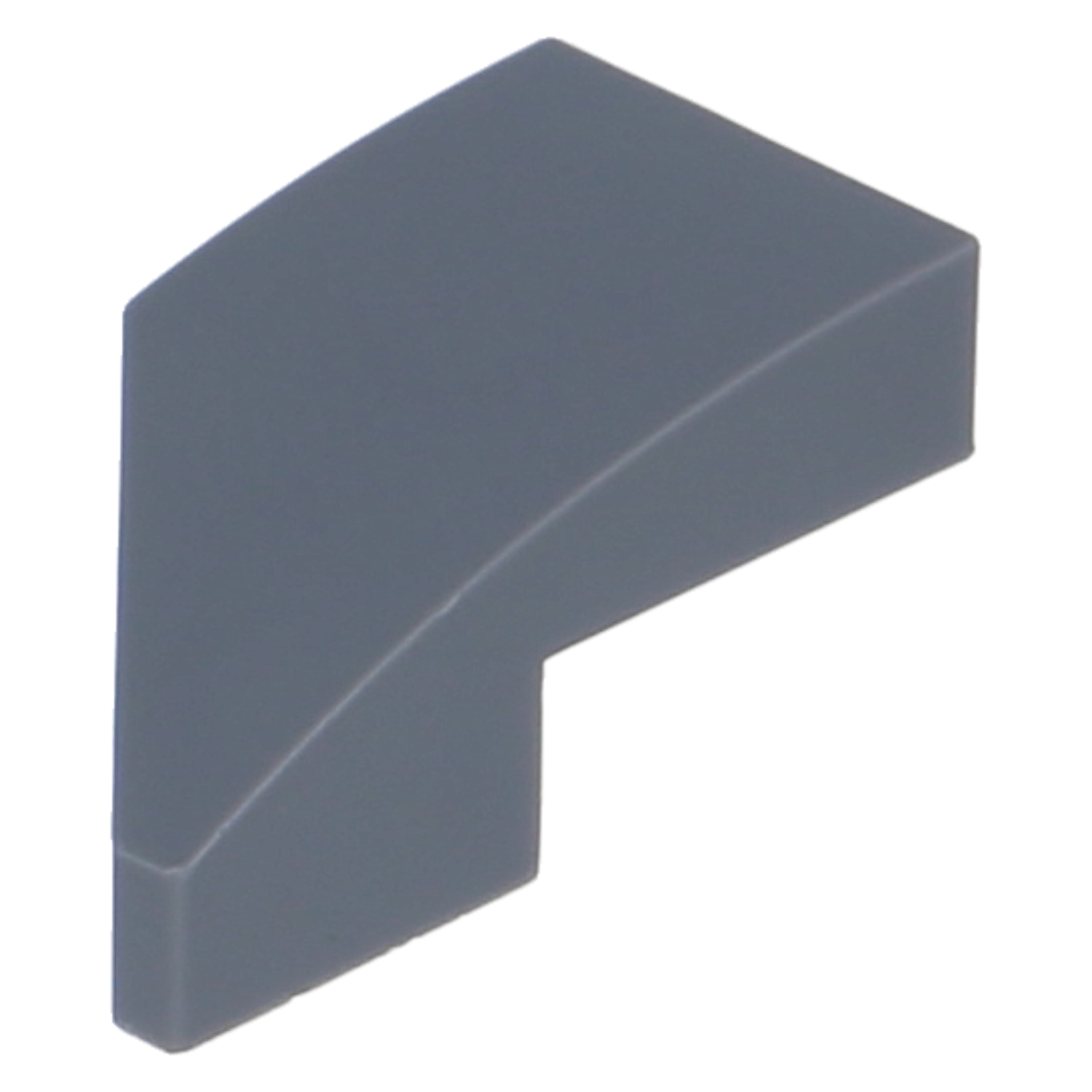 LEGO Slopes (modified) - Wing 1 x 2 with knob cutout (right, curved)