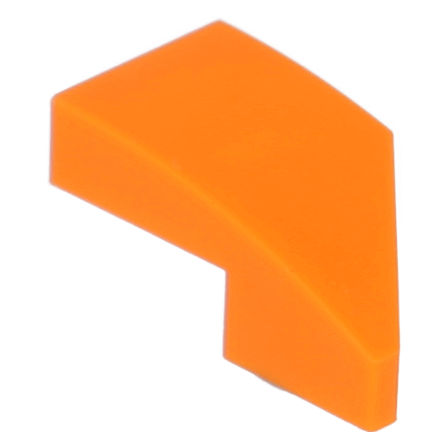 LEGO Slopes (modified) - Wing 1 x 2 with knob cutout (left, curved)