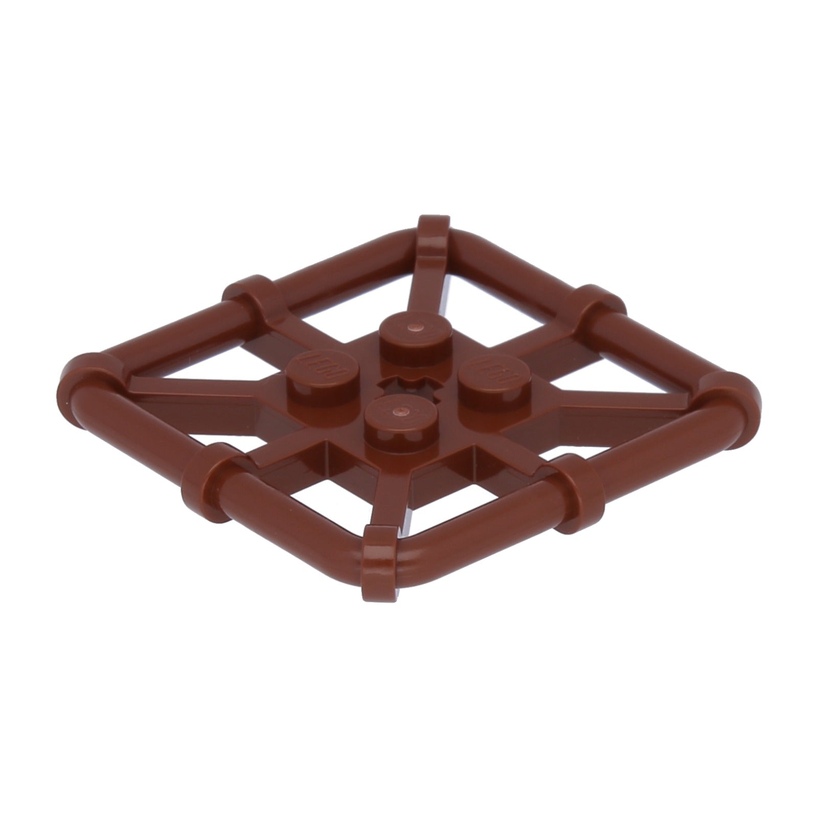 LEGO Platte modifiziert 2 x 2 mit Stange Rahmen quadratisch (30094)