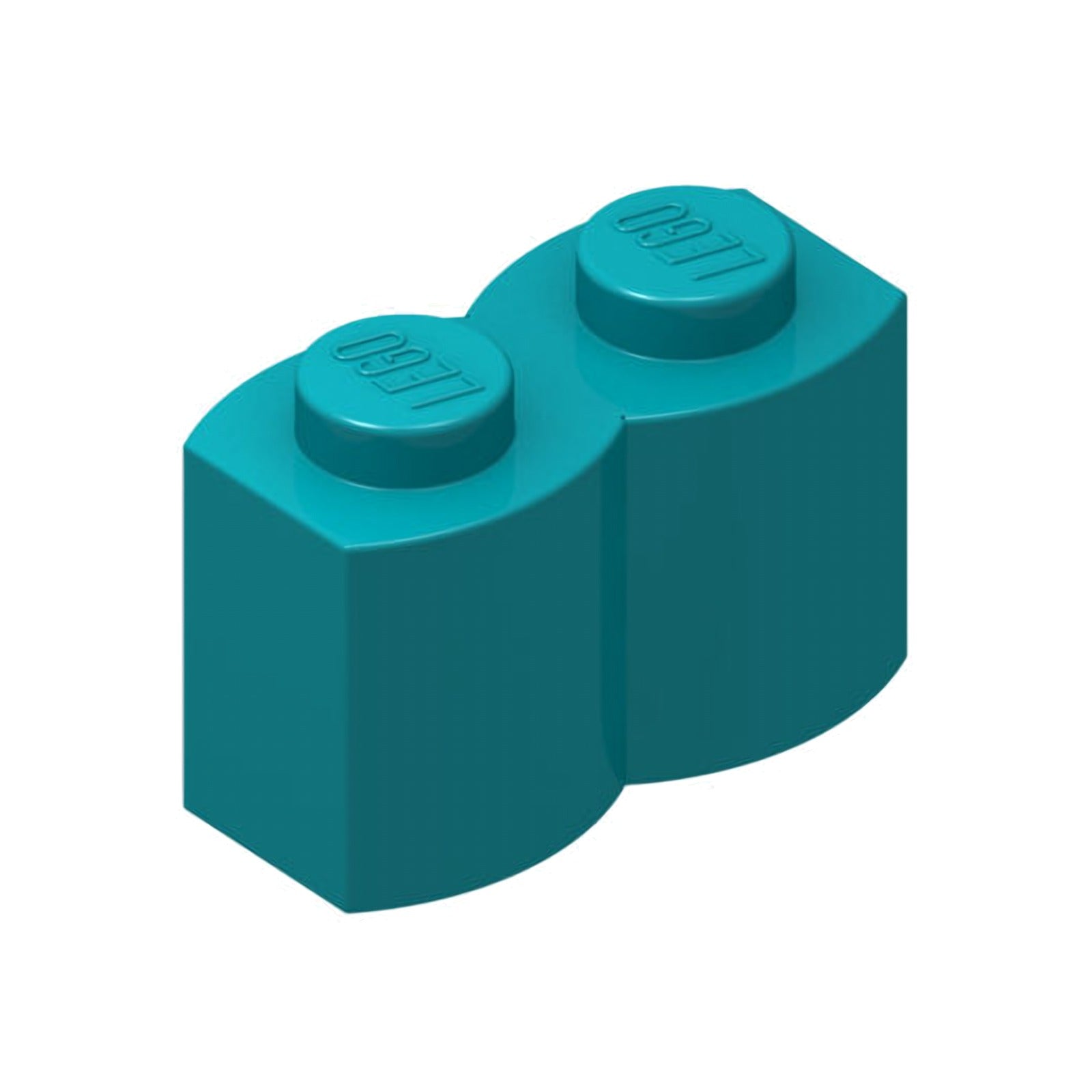 LEGO Stein modifiziert 1 x 2 Log (30136) – Farbe wählbar – 14 Farben