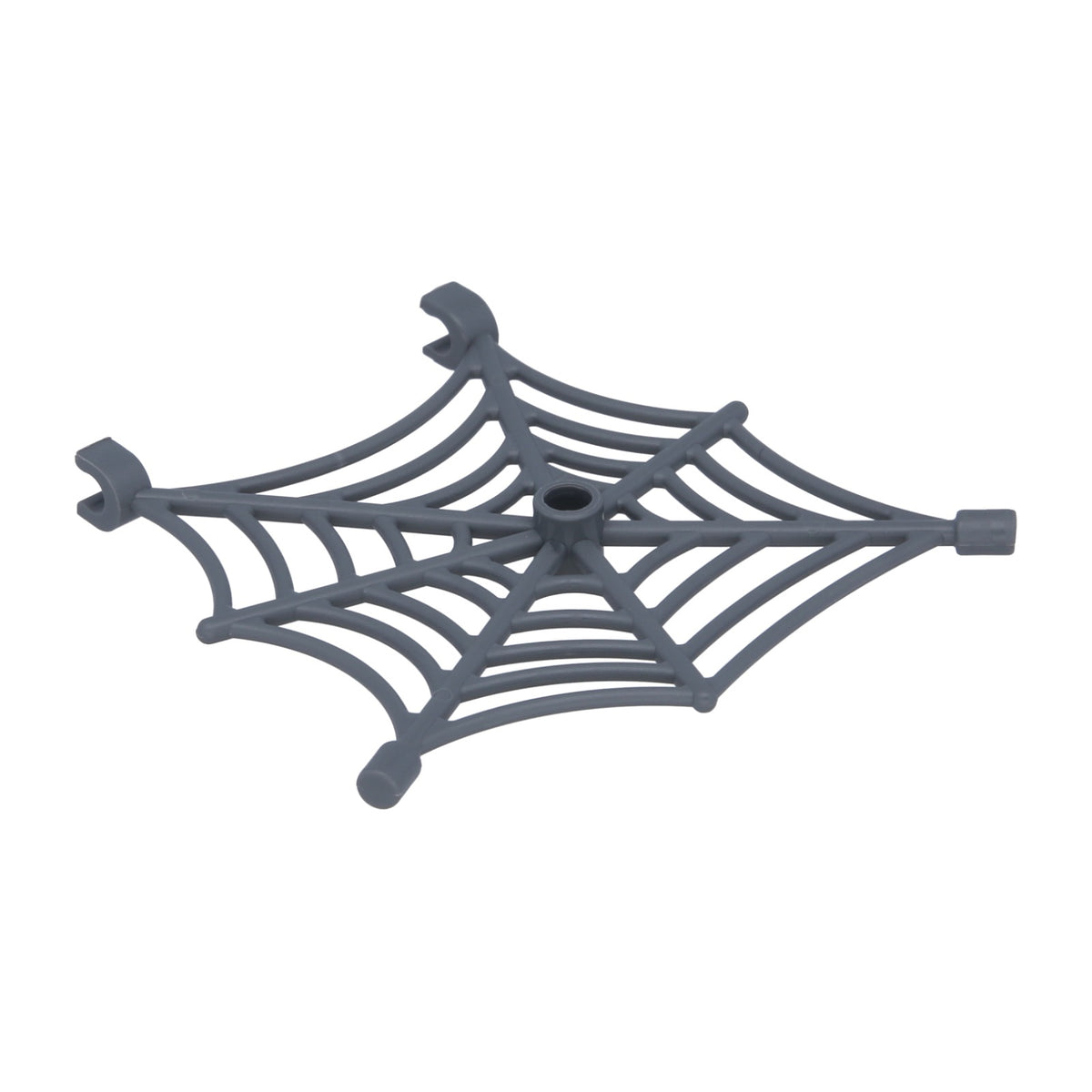 LEGO Pet Supplies – Spider Web with Clips (Dark Bluish Gray)