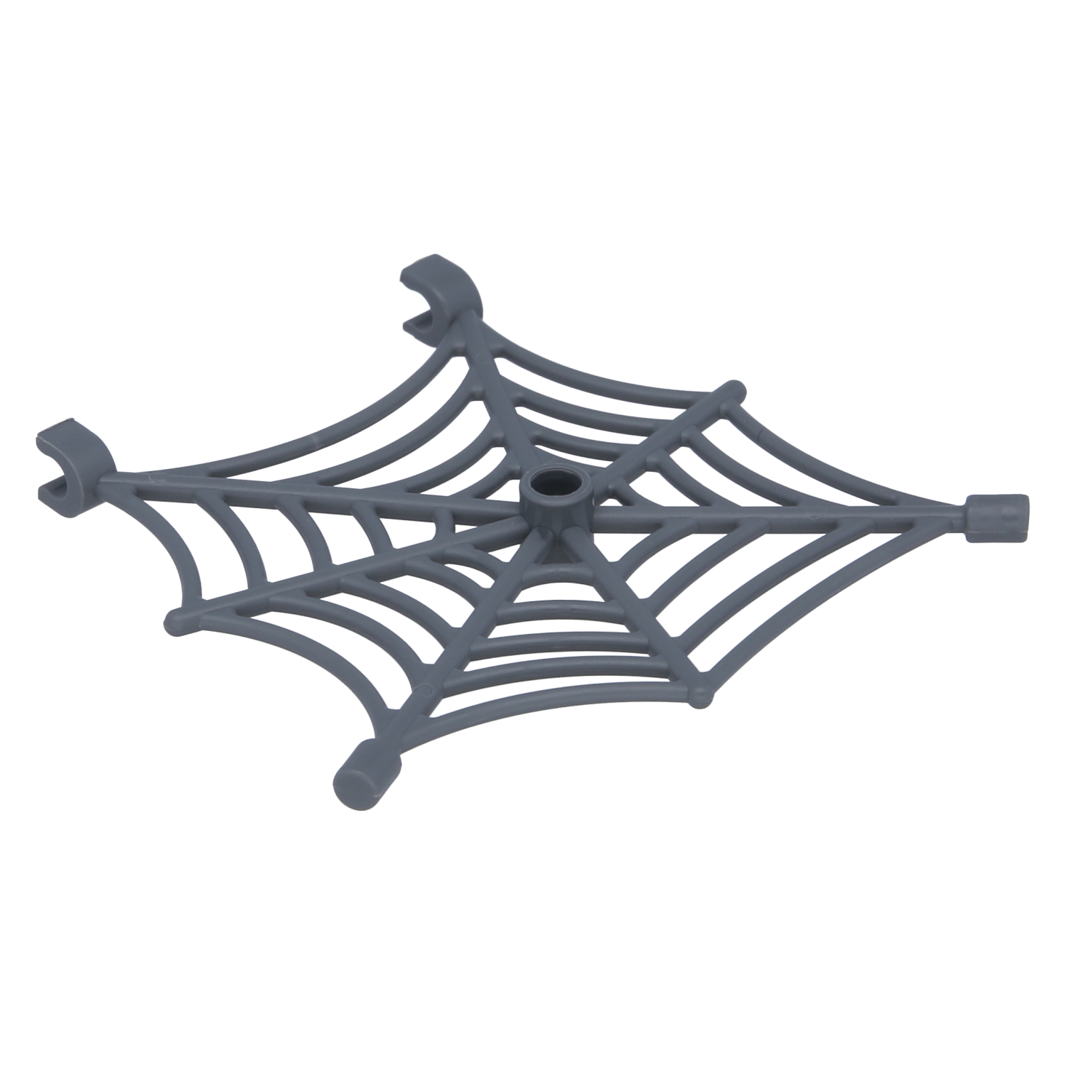 LEGO Pet Supplies – Spider Web with Clips (Dark Bluish Gray)