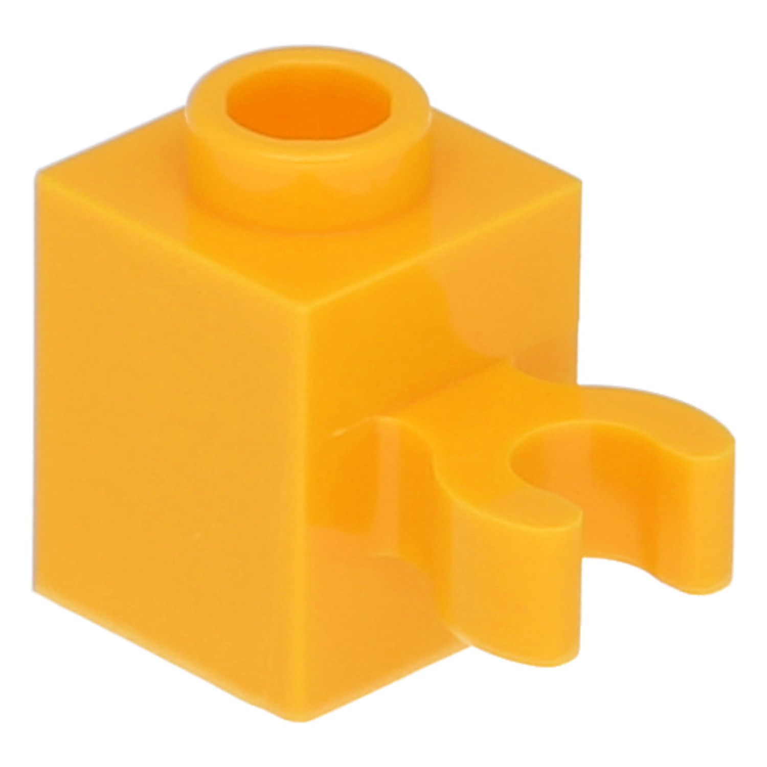 LEGO Steine (modifiziert) - 1 x 1 mit O-Clip (offene Noppe)