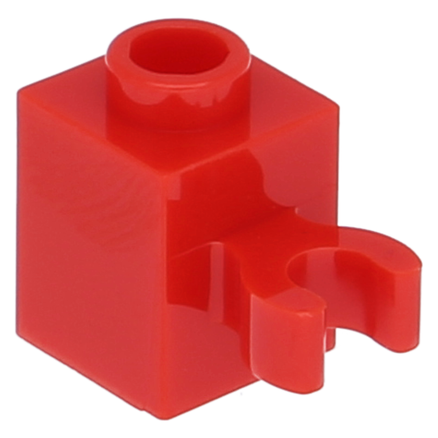 LEGO Steine (modifiziert) - 1 x 1 mit O-Clip (offene Noppe)