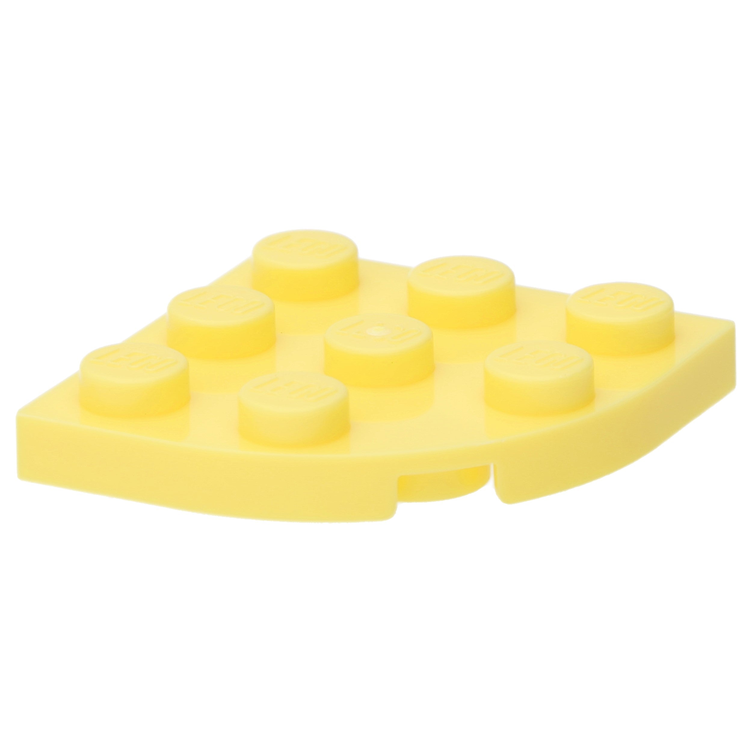 LEGO Plates (modified) - corner plate 3 x 3 (rounded)