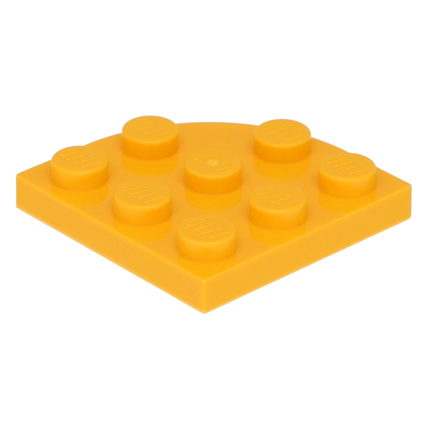 LEGO Plates (modified) - corner plate 3 x 3 (rounded)