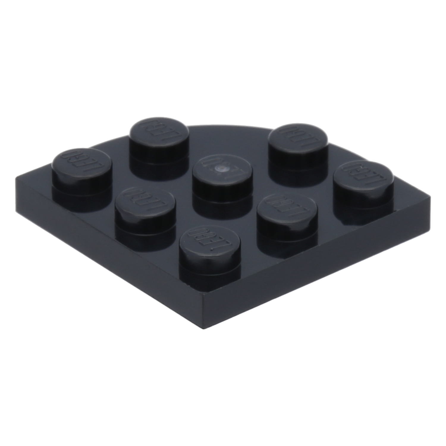 Lego plates (modified) - corner plate 3 x 3 (rounded)