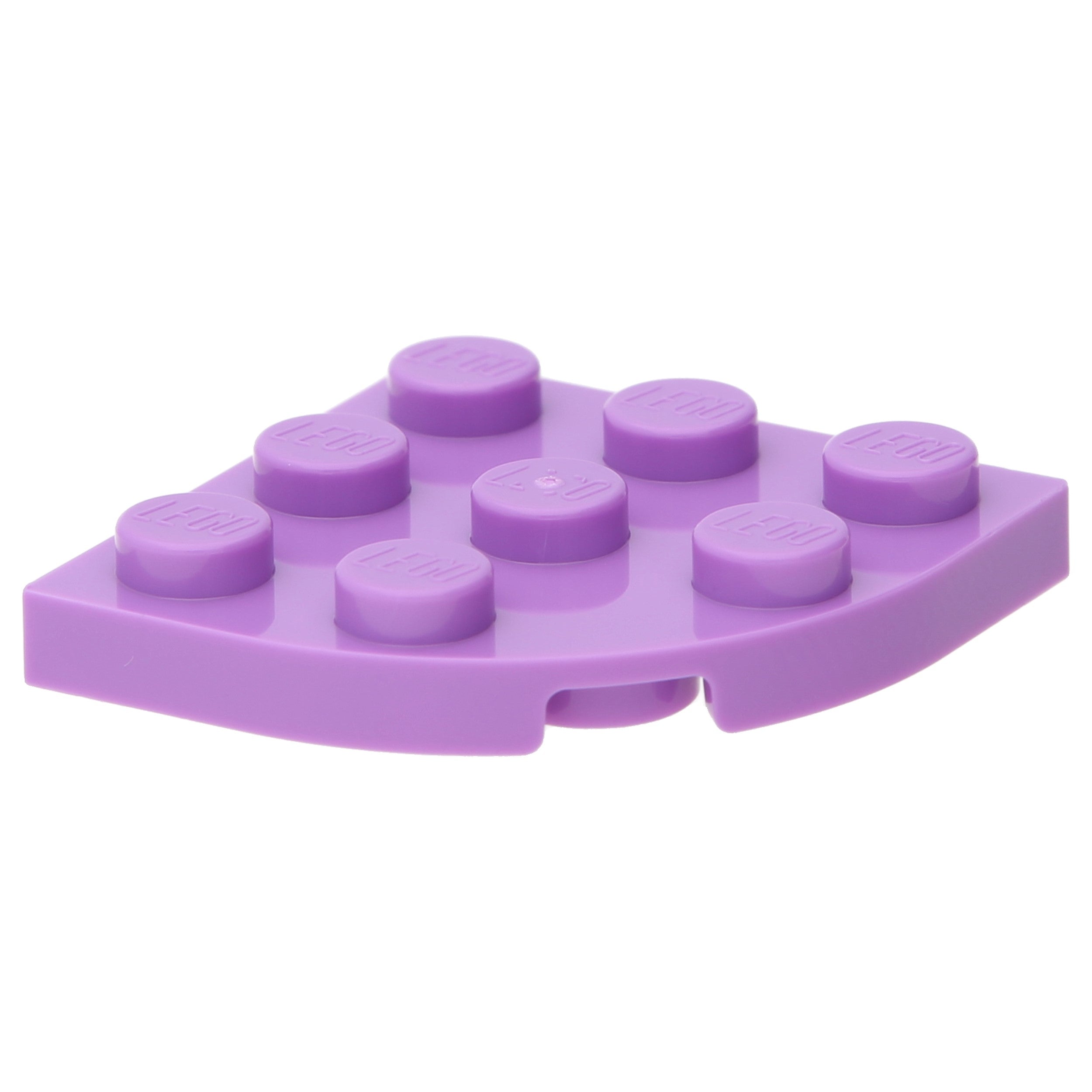 Lego plates (modified) - corner plate 3 x 3 (rounded)