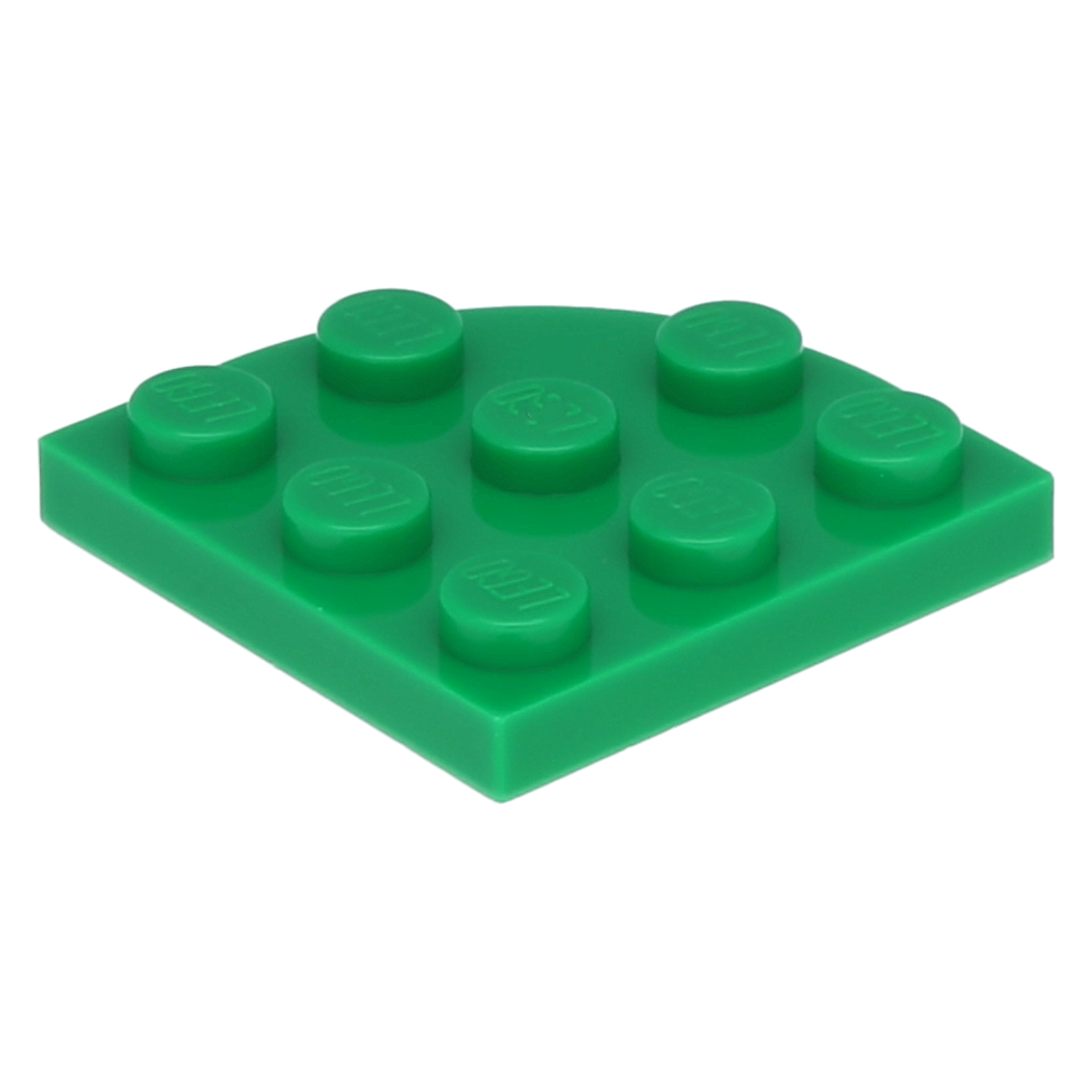 Lego plates (modified) - corner plate 3 x 3 (rounded)